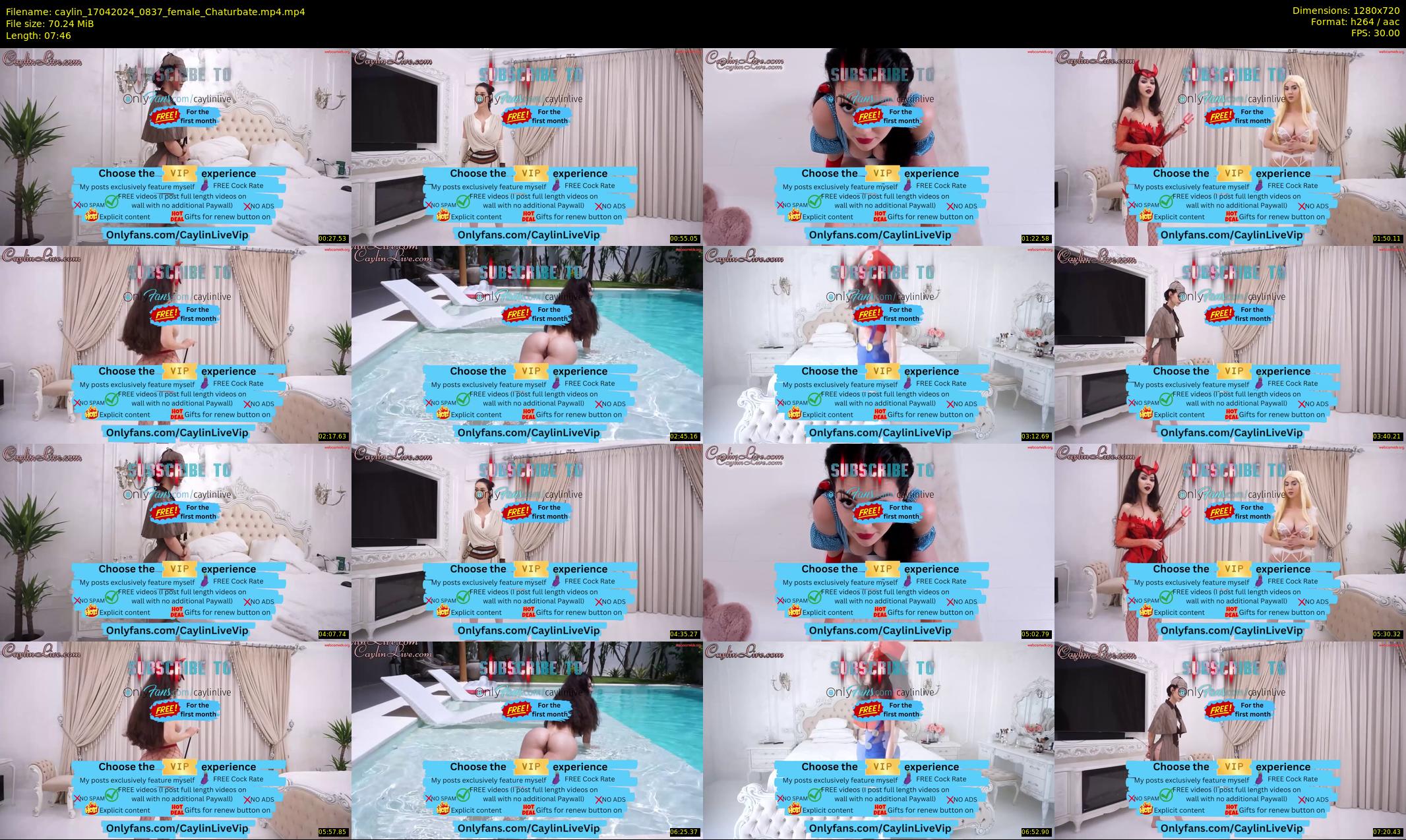 caylin — 8 minute Chaturbate female cam show recording, 720p, Apr 17, 2024