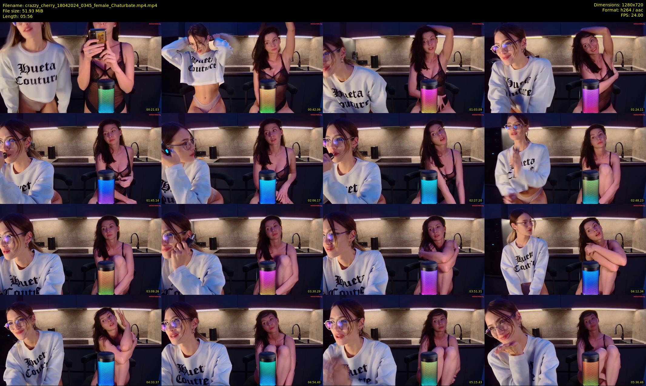 crazzy_cherry — 6 minute Chaturbate female cam show recording, 720p, Apr 18, 2024