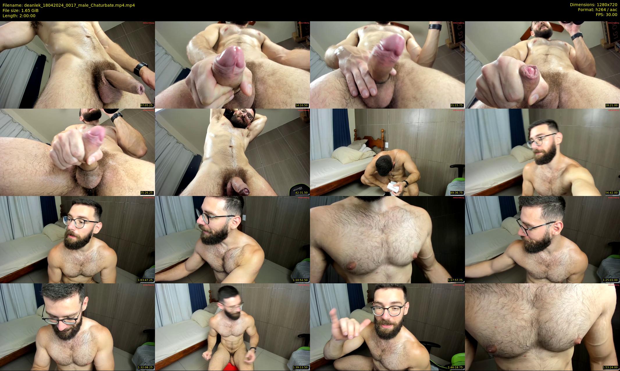 deanlek — 120 minute Chaturbate male cam show recording, 720p, Apr 18, 2024