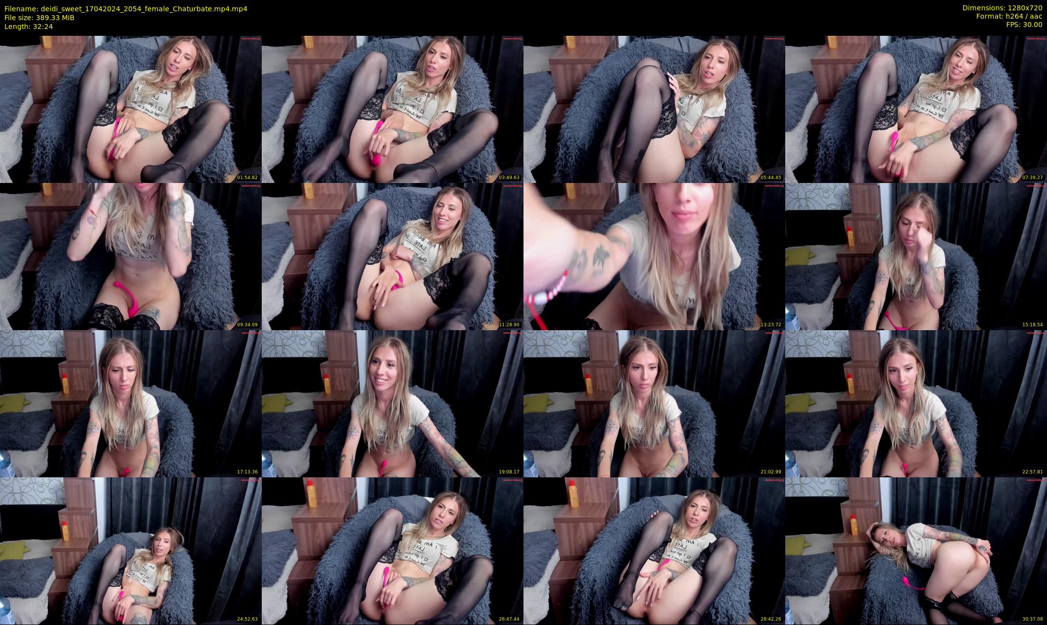 deidi_sweet — 33 minute Chaturbate female cam show recording, 720p, Apr 17, 2024