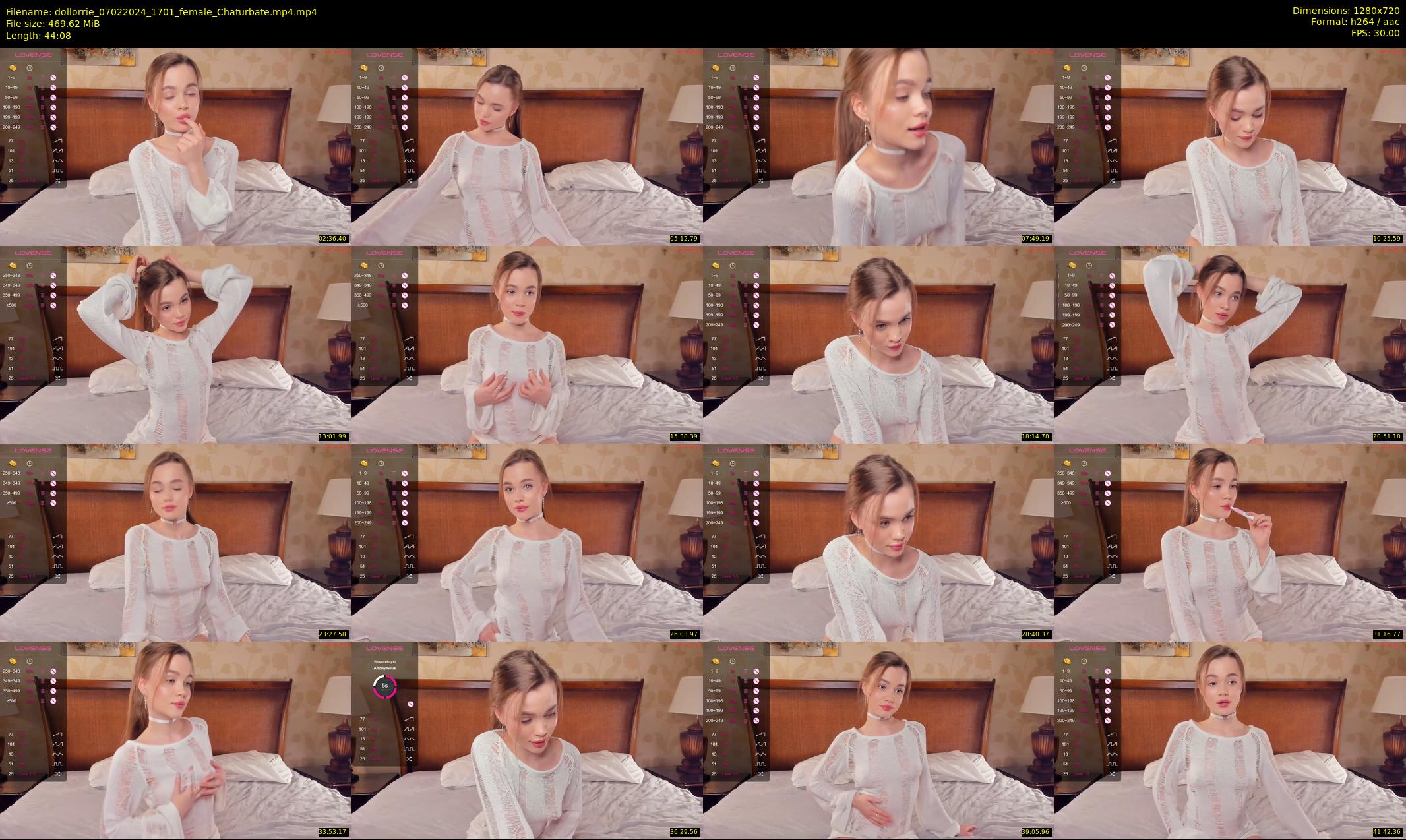 dollorrie — 45 minute Chaturbate couple cam show recording, 720p, Feb 7, 2024