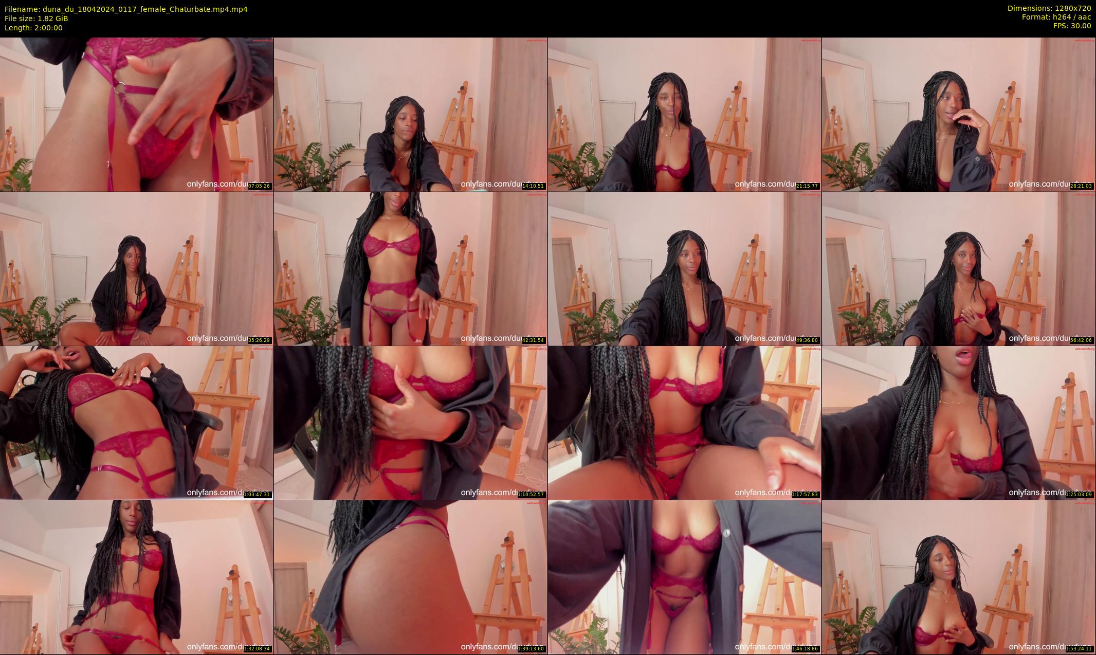 duna_du — 120 minute Chaturbate female cam show recording, 720p, Apr 18, 2024