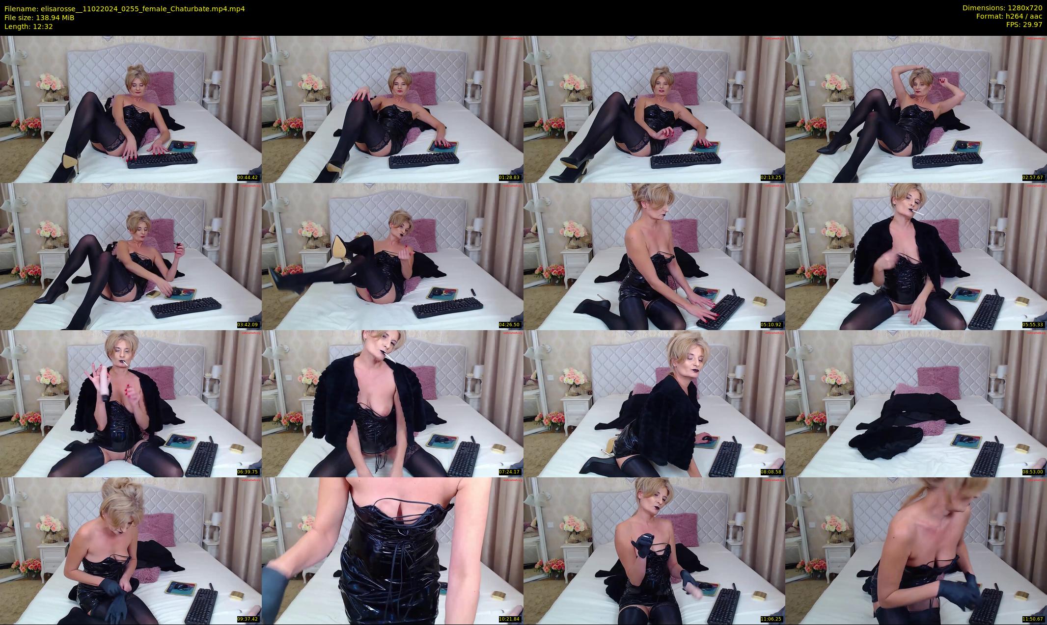 elisarosse_ — 13 minute Chaturbate female cam show recording, 720p, Feb 11, 2024