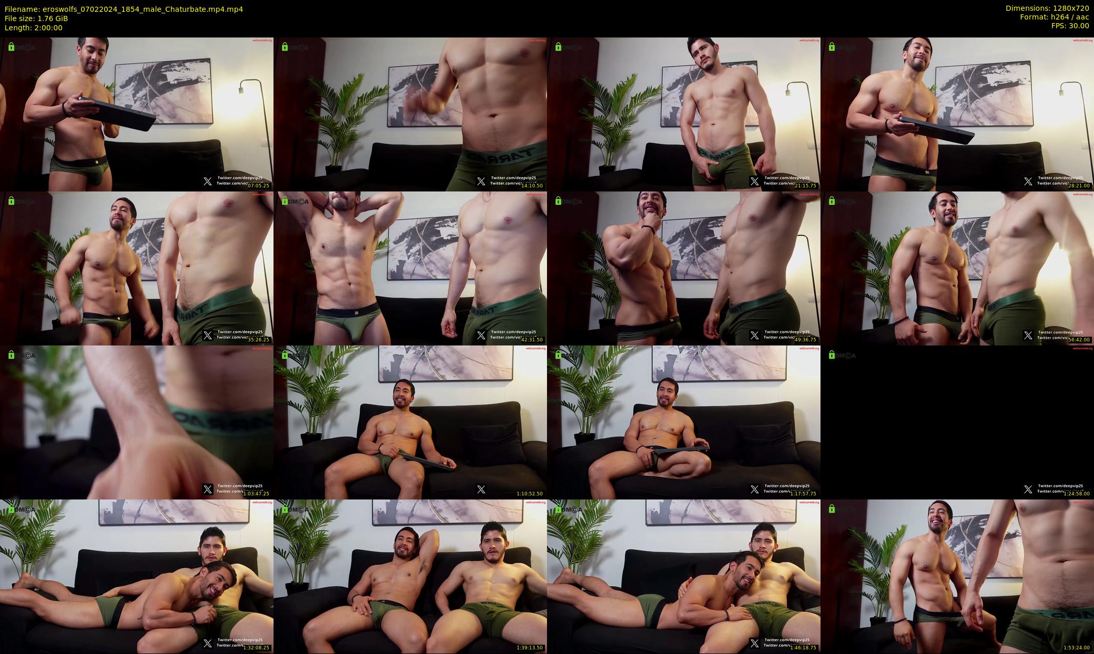 eroswolfs — 120 minute Chaturbate male cam show recording, 720p, Feb 7, 2024