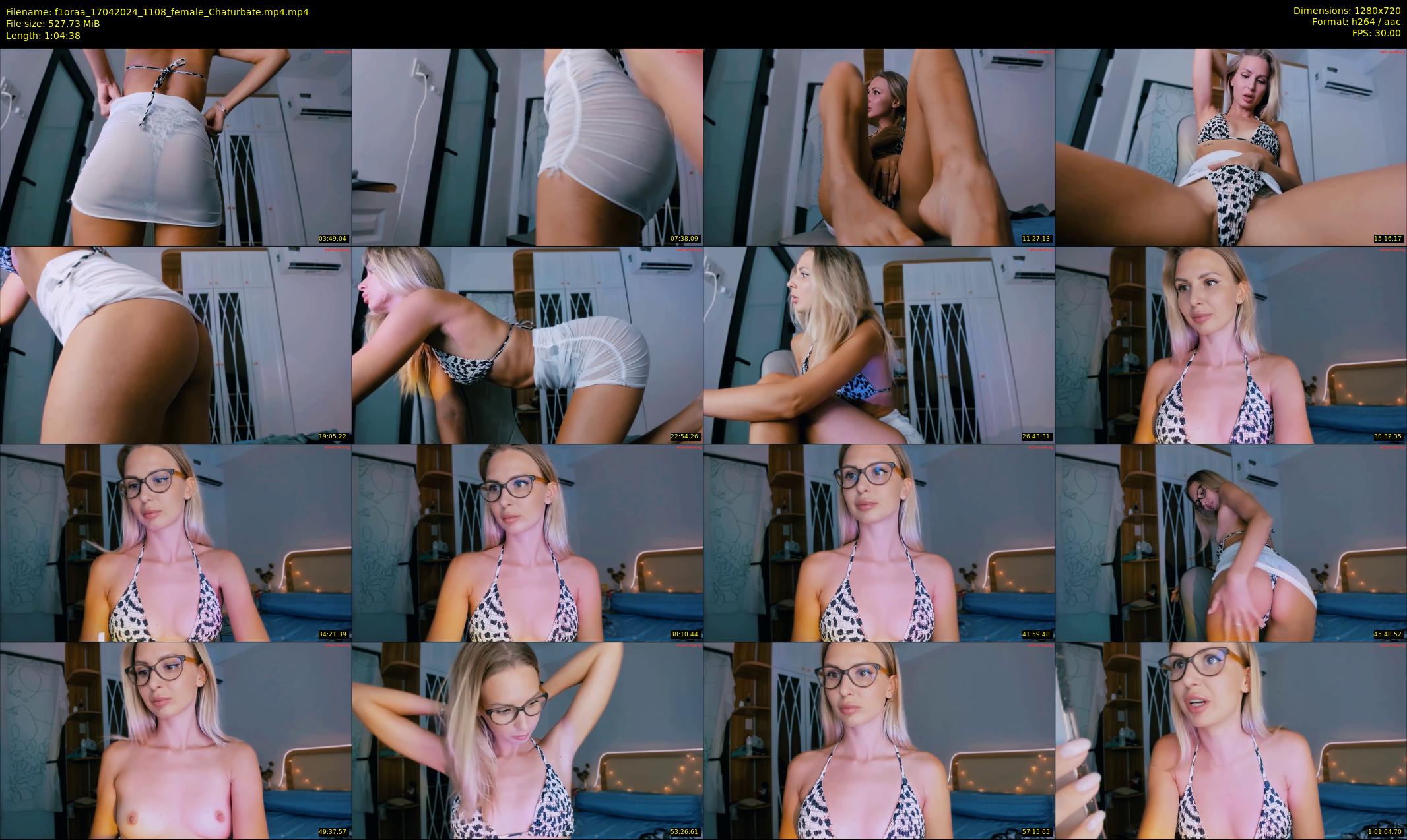 f1oraa — 65 minute Chaturbate female cam show recording, 720p, Apr 17, 2024