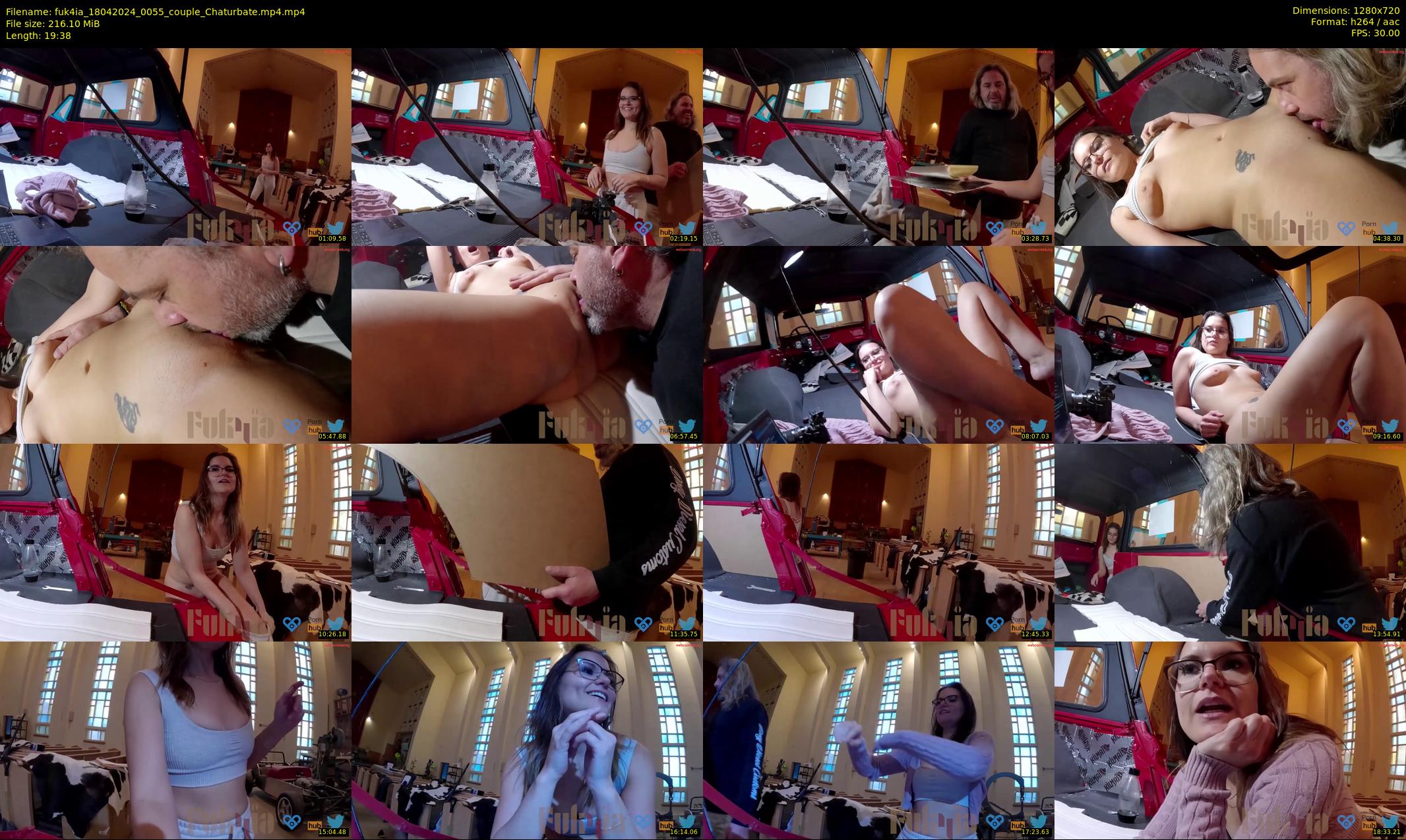 fuk4ia — 20 minute Chaturbate couple cam show recording, 720p, Apr 18, 2024