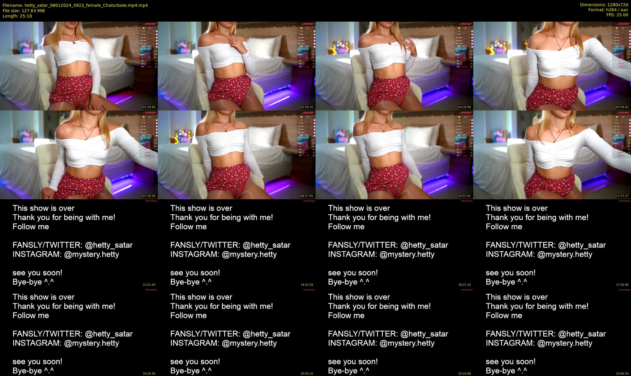 hetty_satar — 26 minute Chaturbate female cam show recording, 720p, Jan 8, 2024