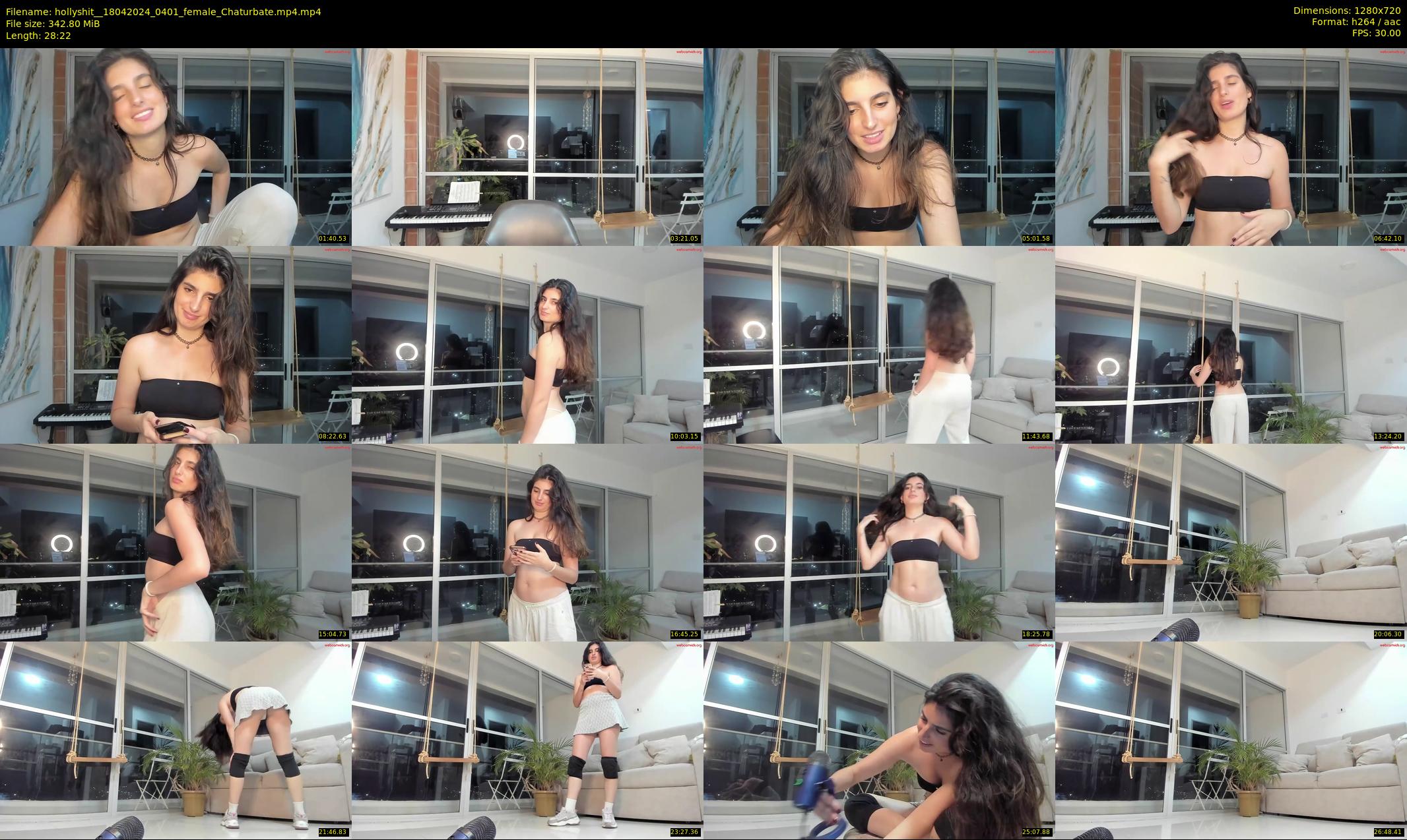 hollyshit_ — 29 minute Chaturbate female cam show recording, 720p, Apr 18, 2024