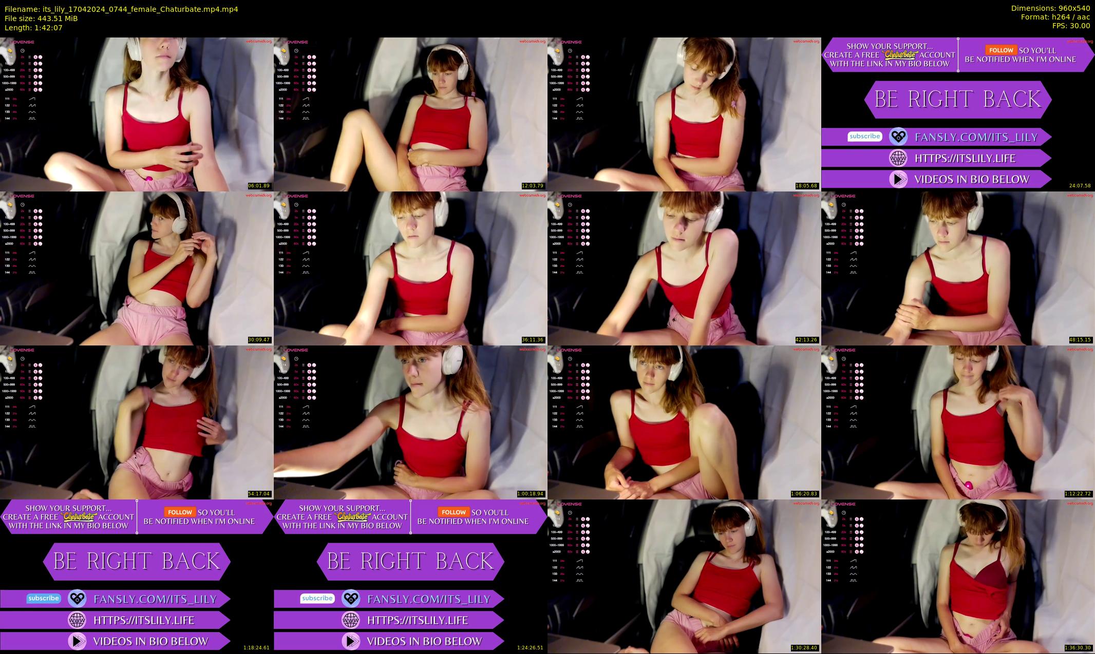 its_lily — 103 minute Chaturbate female cam show recording, 480p, Apr 17, 2024