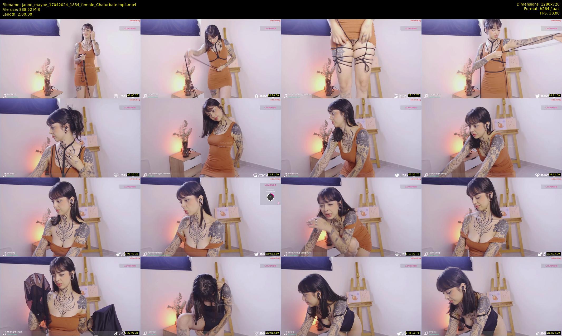 janne_maybe — 120 minute Chaturbate female cam show recording, 720p, Apr 17, 2024