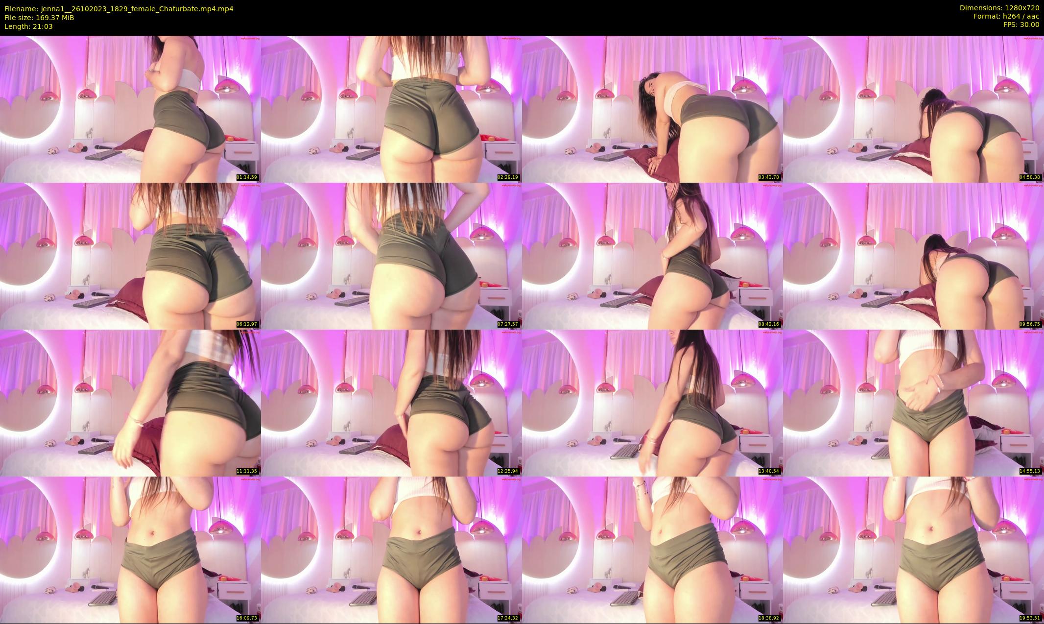jenna1_ — 22 minute Chaturbate female cam show recording, 720p, Oct 26, 2023
