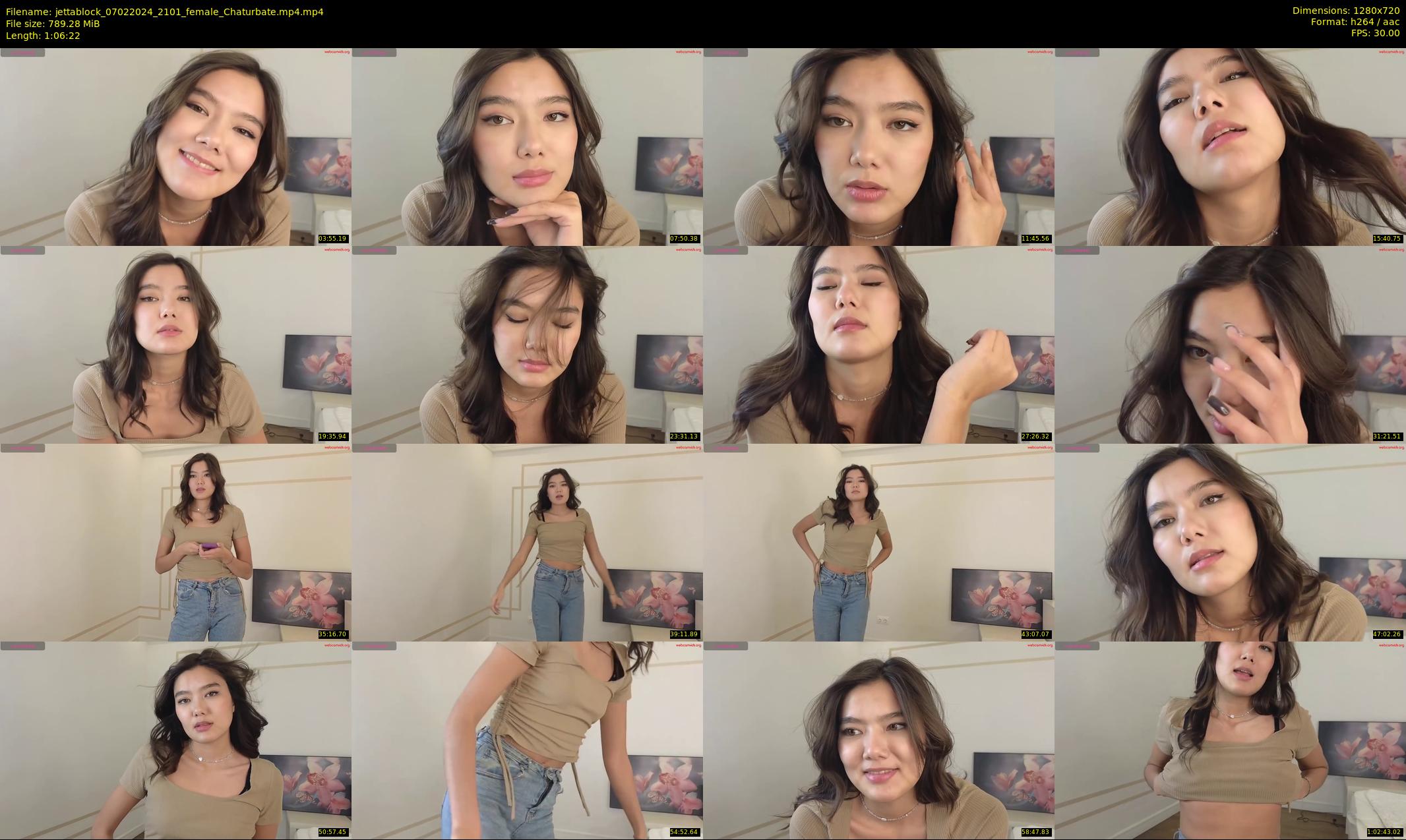 jettablock — 67 minute Chaturbate female cam show recording, 720p, Feb 7, 2024