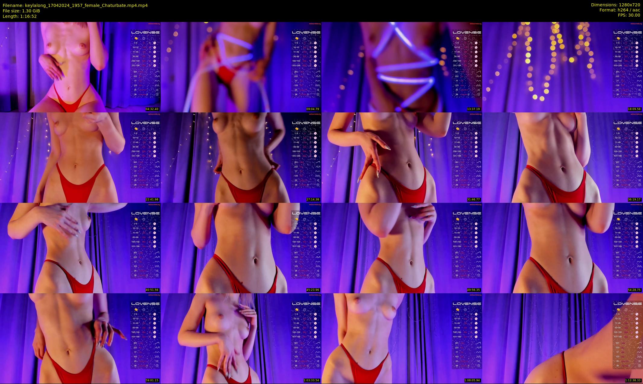 keylalong — 77 minute Chaturbate female cam show recording, 720p, Apr 17, 2024