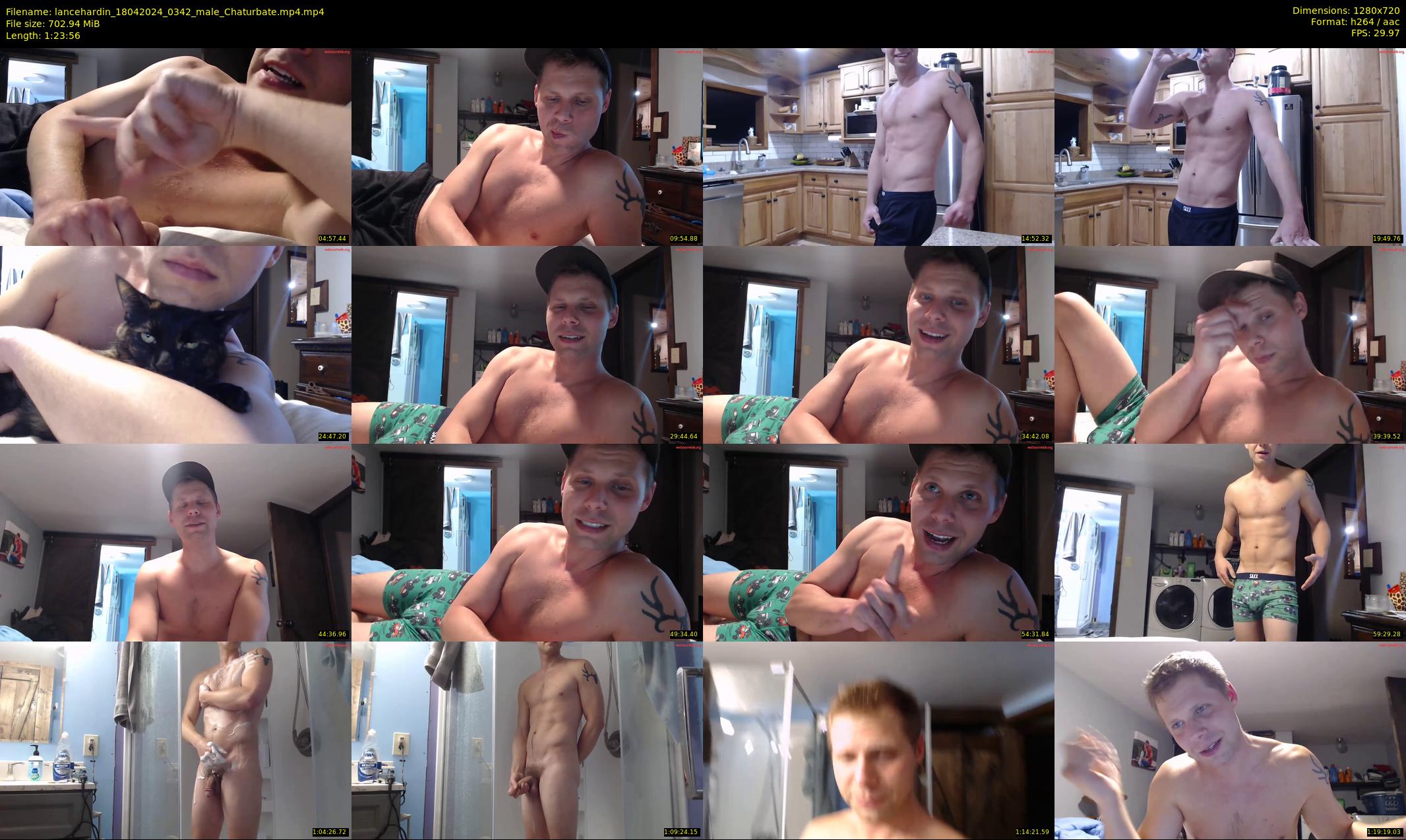 lancehardin — 84 minute Chaturbate male cam show recording, 720p, Apr 18, 2024