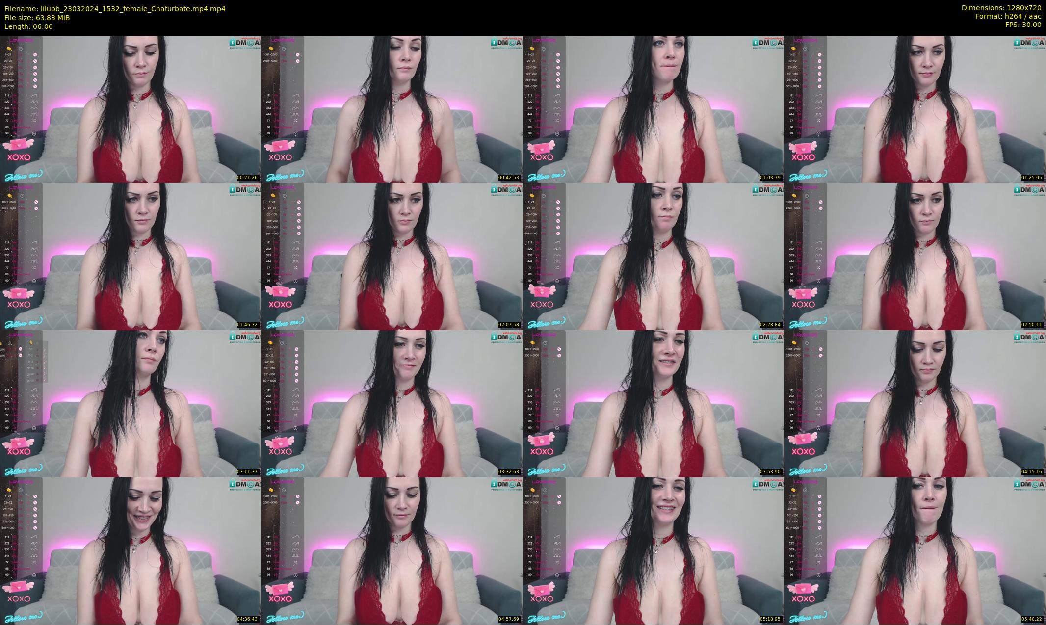 lilubb — 6 minute Chaturbate female cam show recording, 720p, Mar 23, 2024