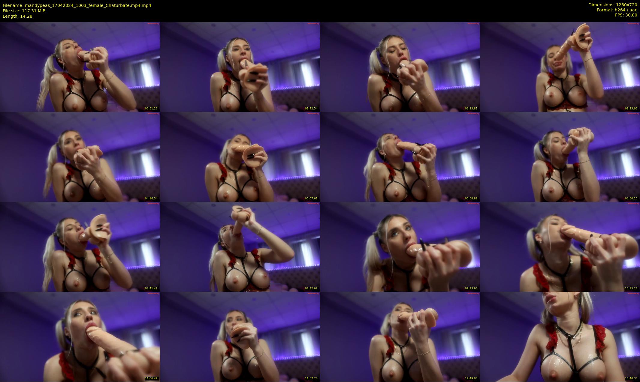 mandypeas — 15 minute Chaturbate female cam show recording, 720p, Apr 17, 2024