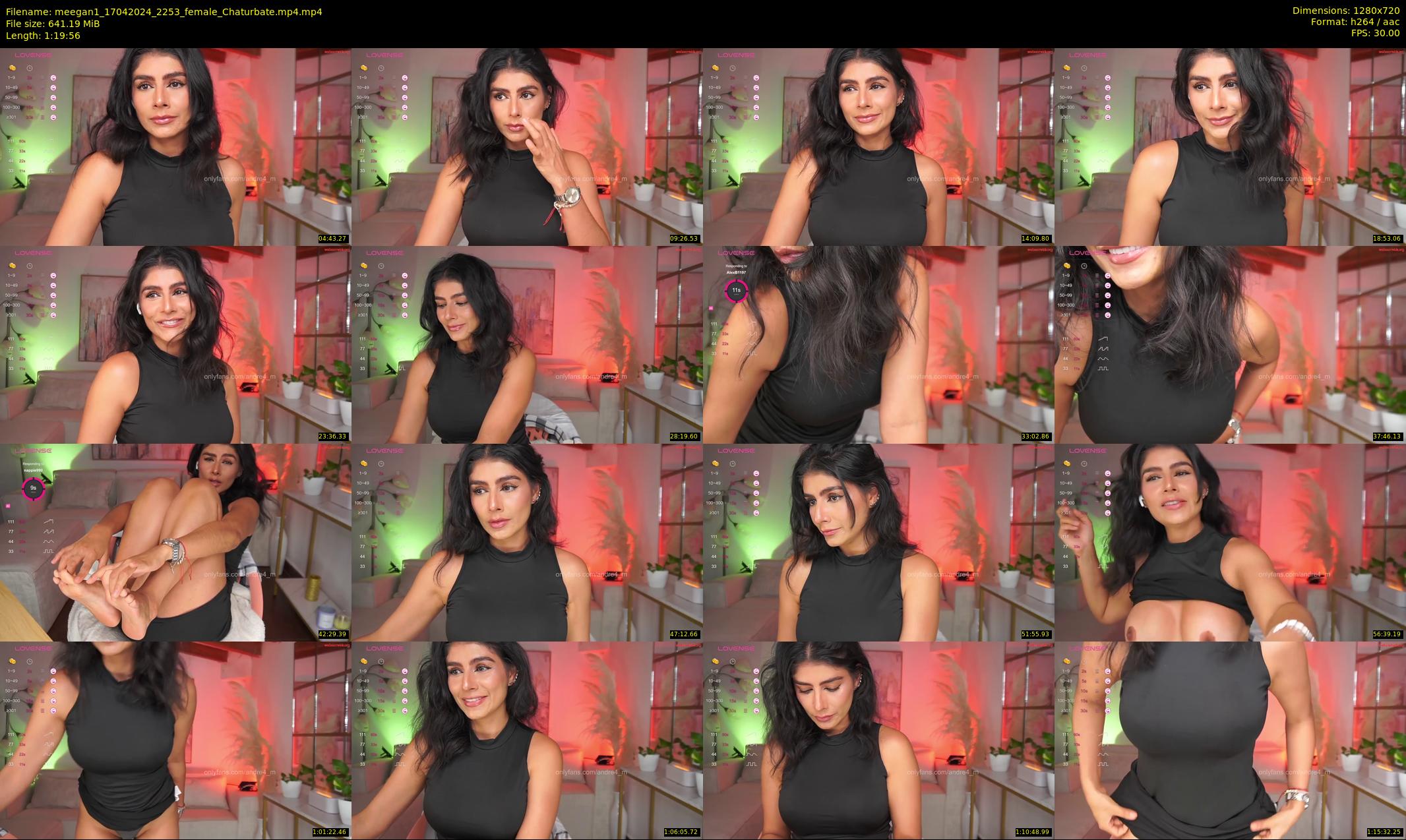 meegan1 — 80 minute Chaturbate female cam show recording, 720p, Apr 17, 2024