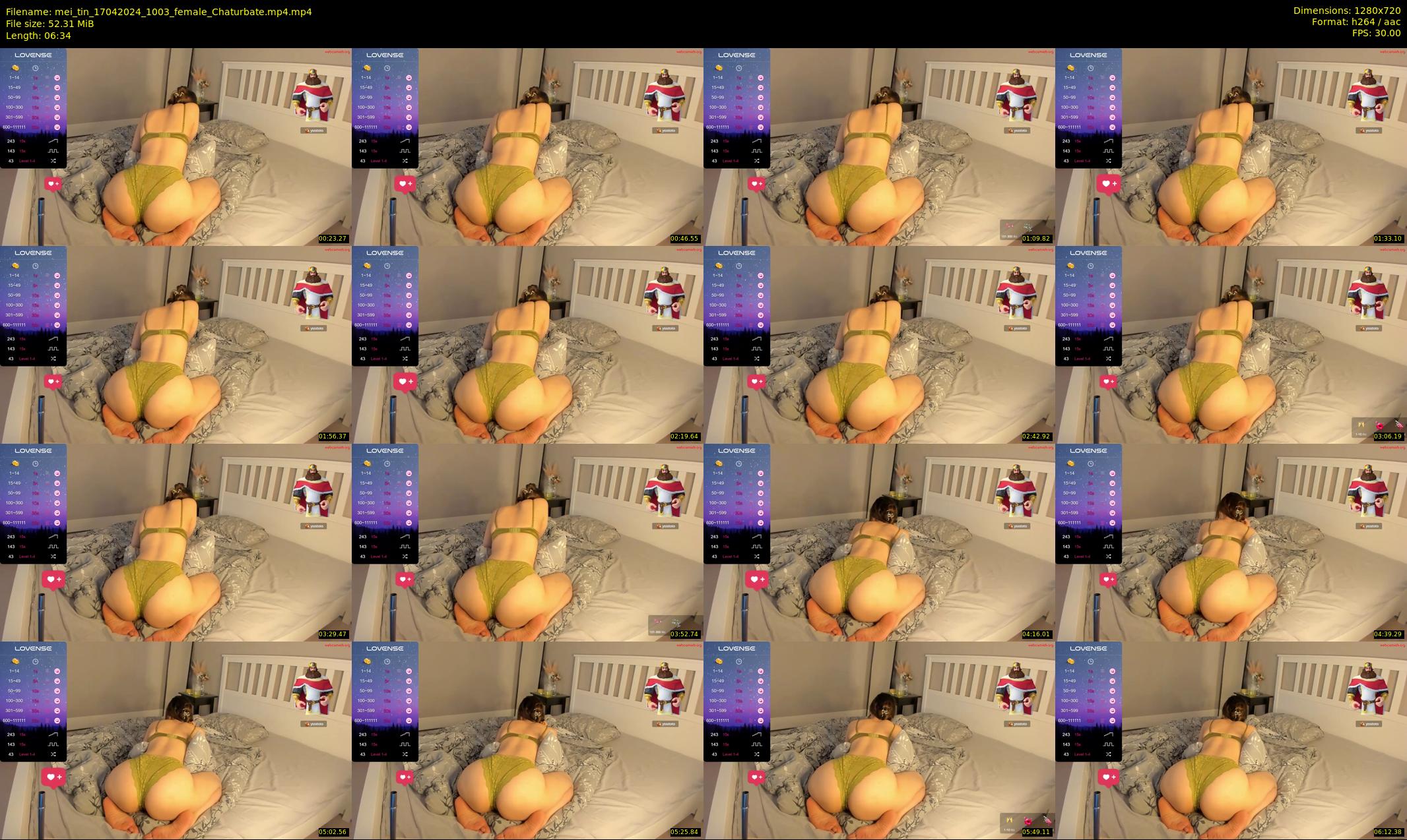 mei_tin — 7 minute Chaturbate female cam show recording, 720p, Apr 17, 2024