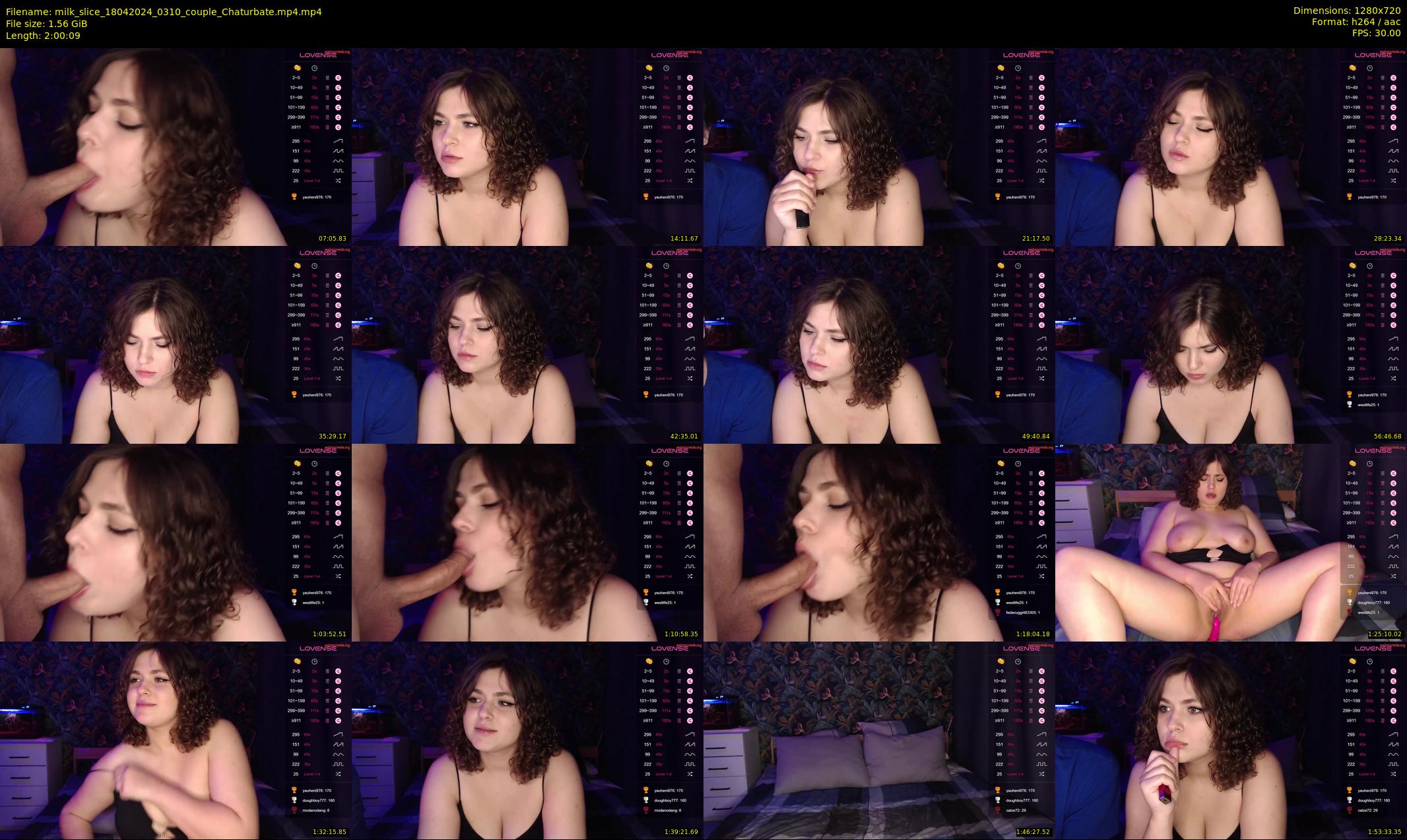 milk_slice — 121 minute Chaturbate couple cam show recording, 720p, Apr 18, 2024