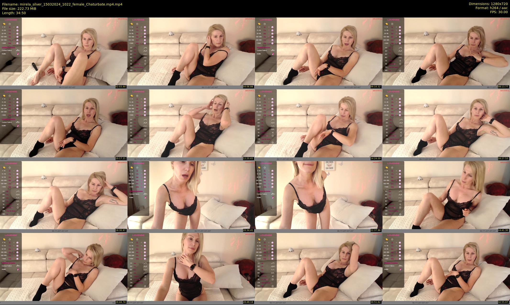 mirela_silver — 35 minute Chaturbate female cam show recording, 720p, Mar 15, 2024