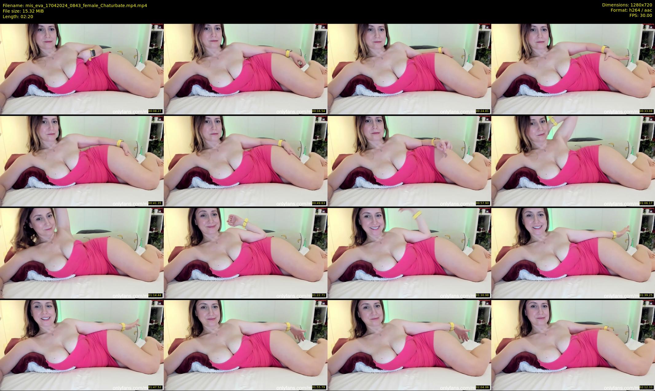 mis_eva — 3 minute Chaturbate female cam show recording, 720p, Apr 17, 2024