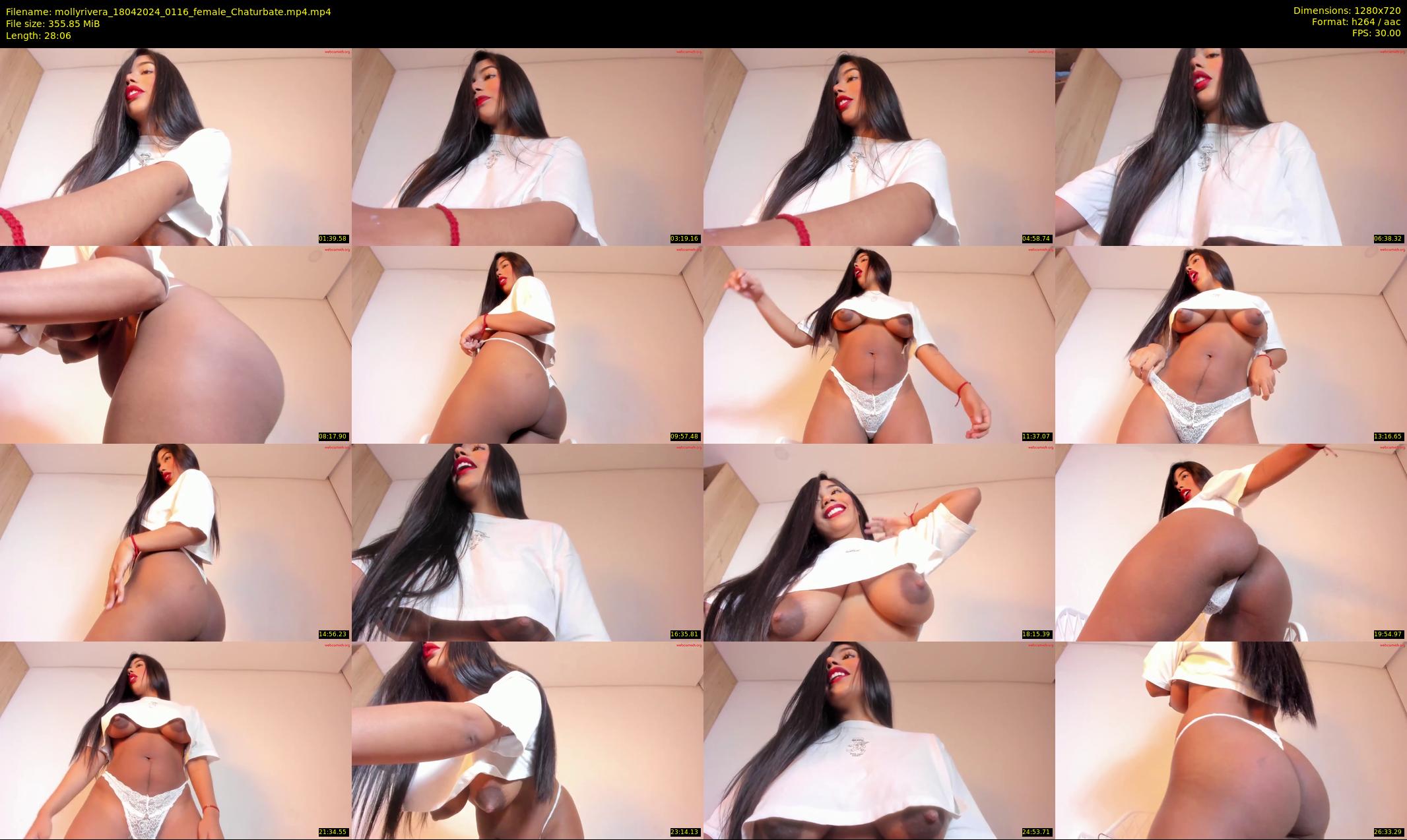mollyrivera — 29 minute Chaturbate female cam show recording, 720p, Apr 18, 2024