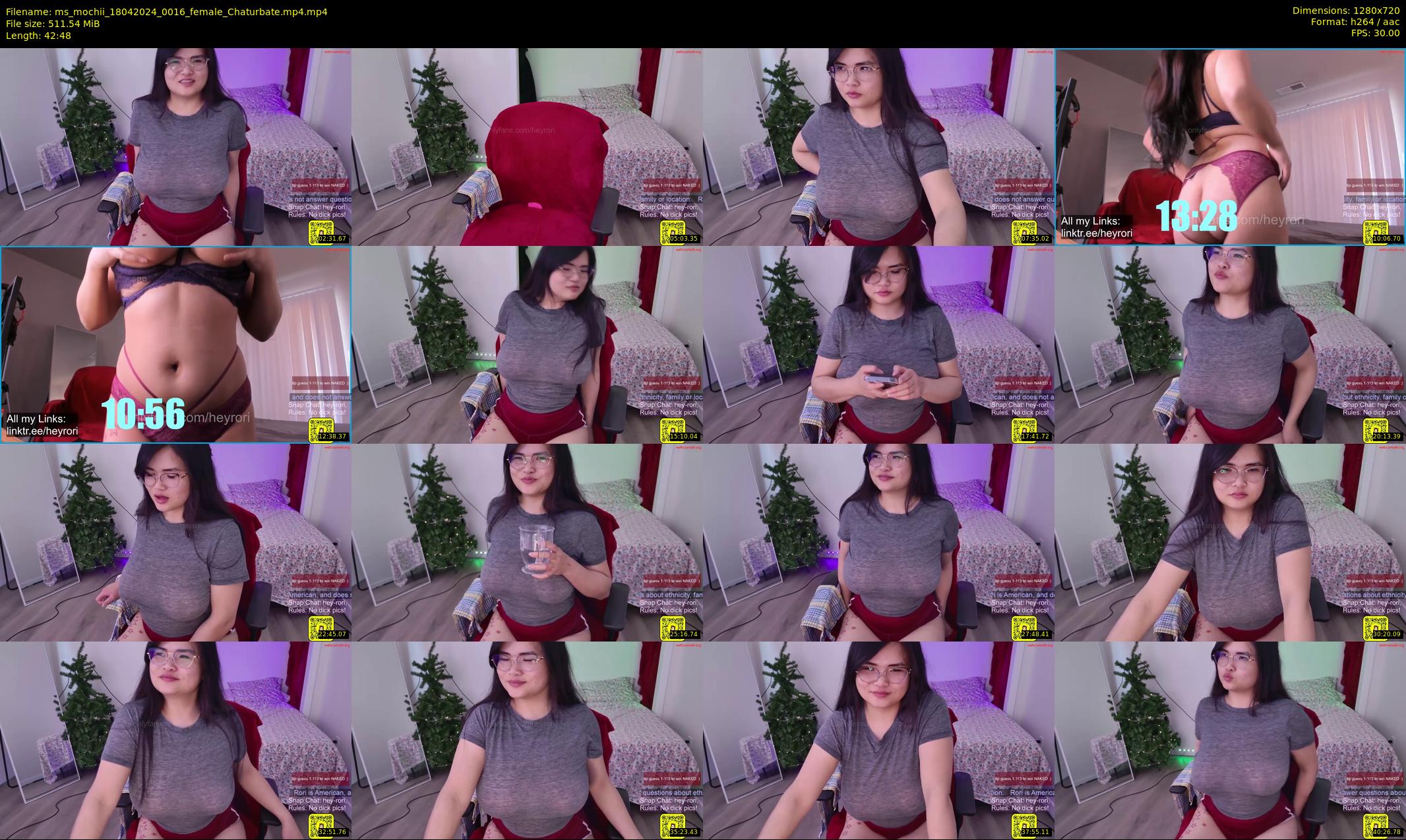 ms_mochii — 43 minute Chaturbate female cam show recording, 720p, Apr 18, 2024