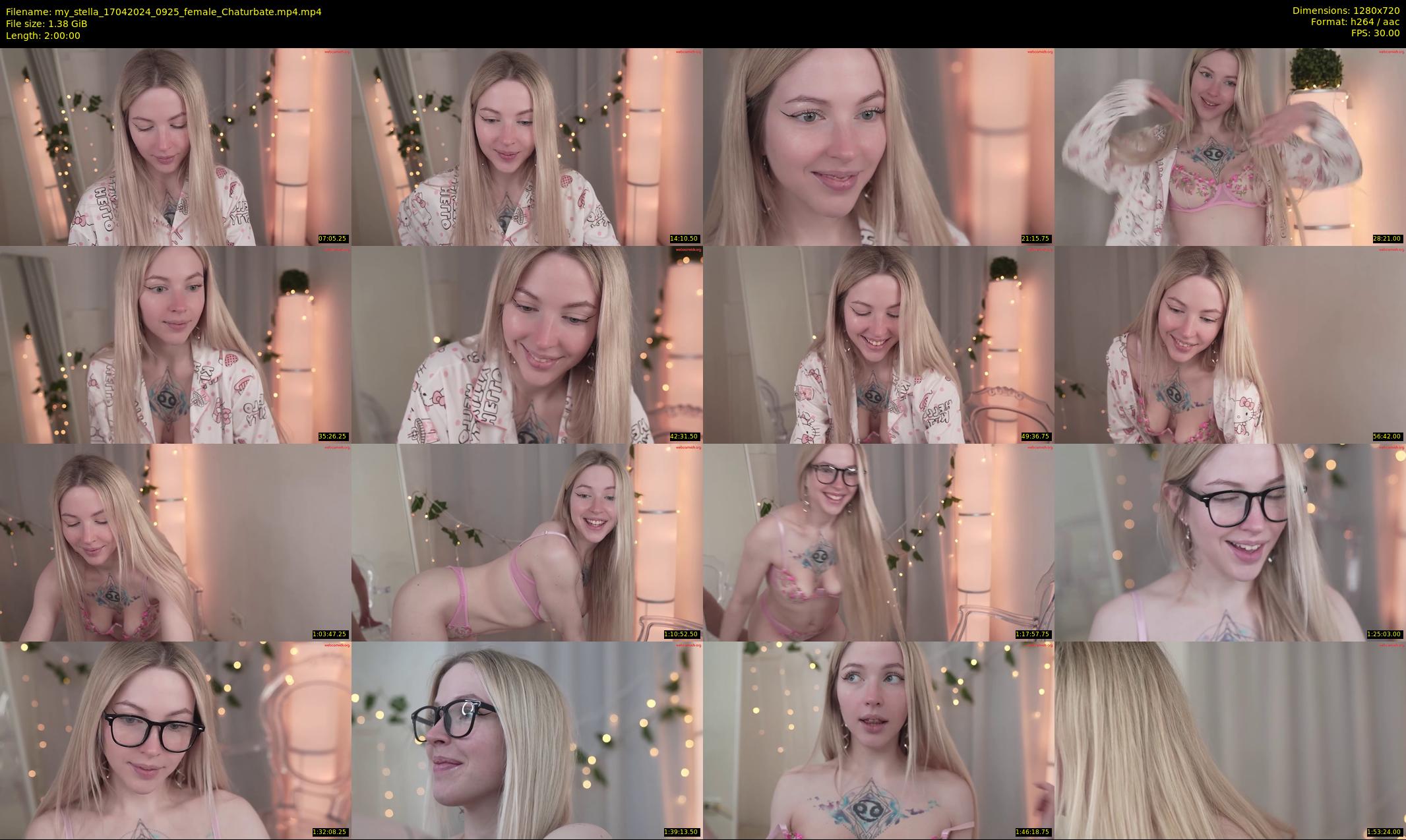 my_stella — 120 minute Chaturbate female cam show recording, 720p, Apr 17, 2024