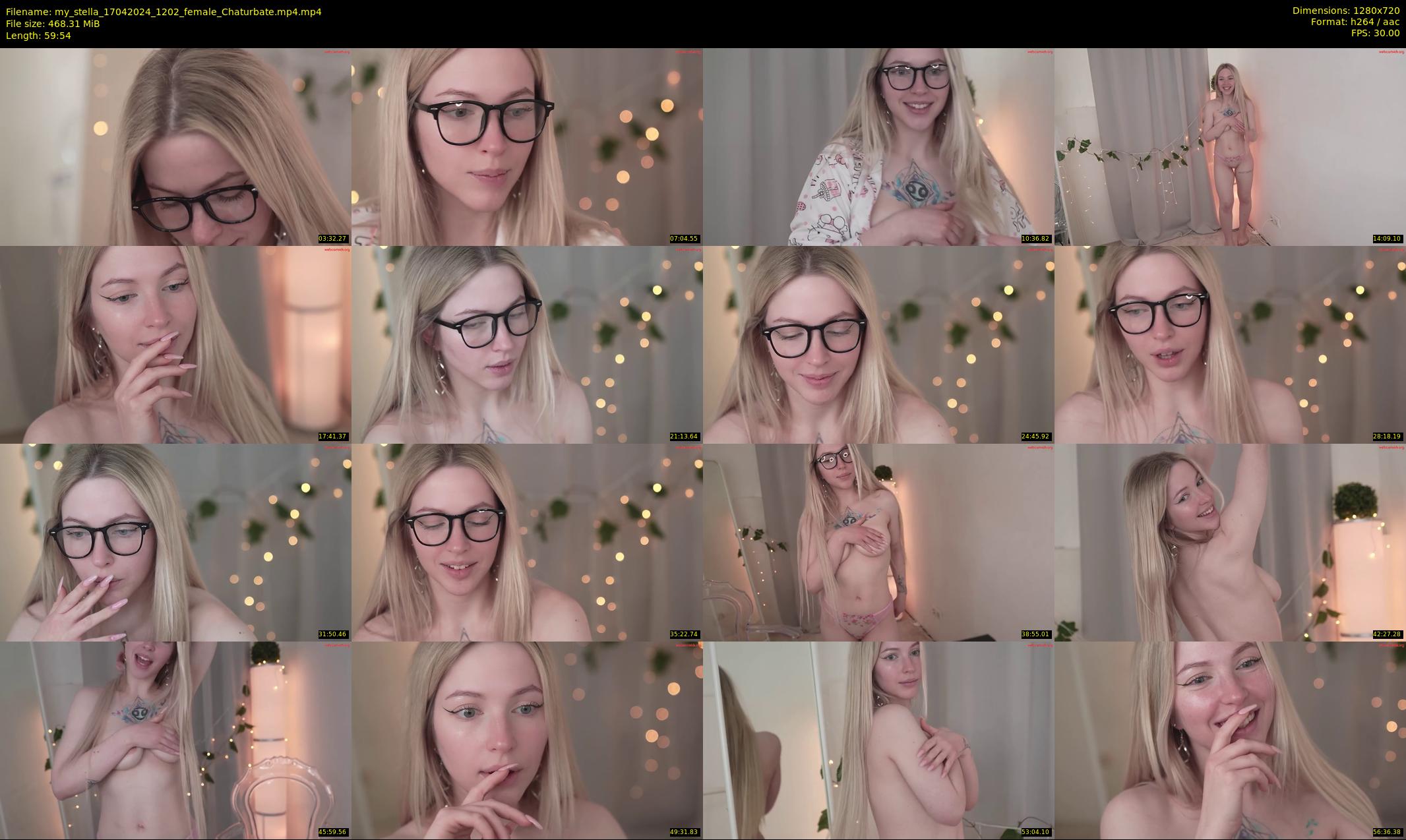 my_stella — 60 minute Chaturbate female cam show recording, 720p, Apr 17, 2024