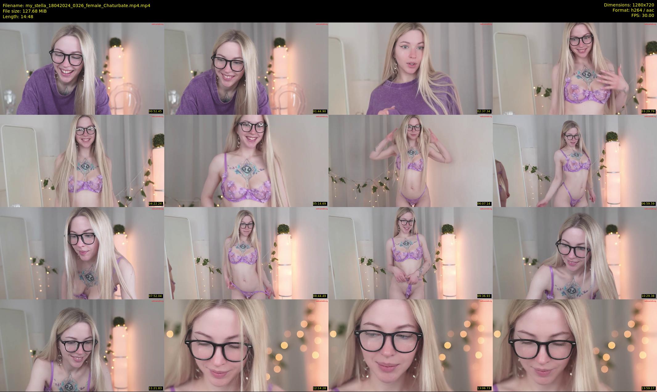 my_stella — 15 minute Chaturbate female cam show recording, 720p, Apr 18, 2024