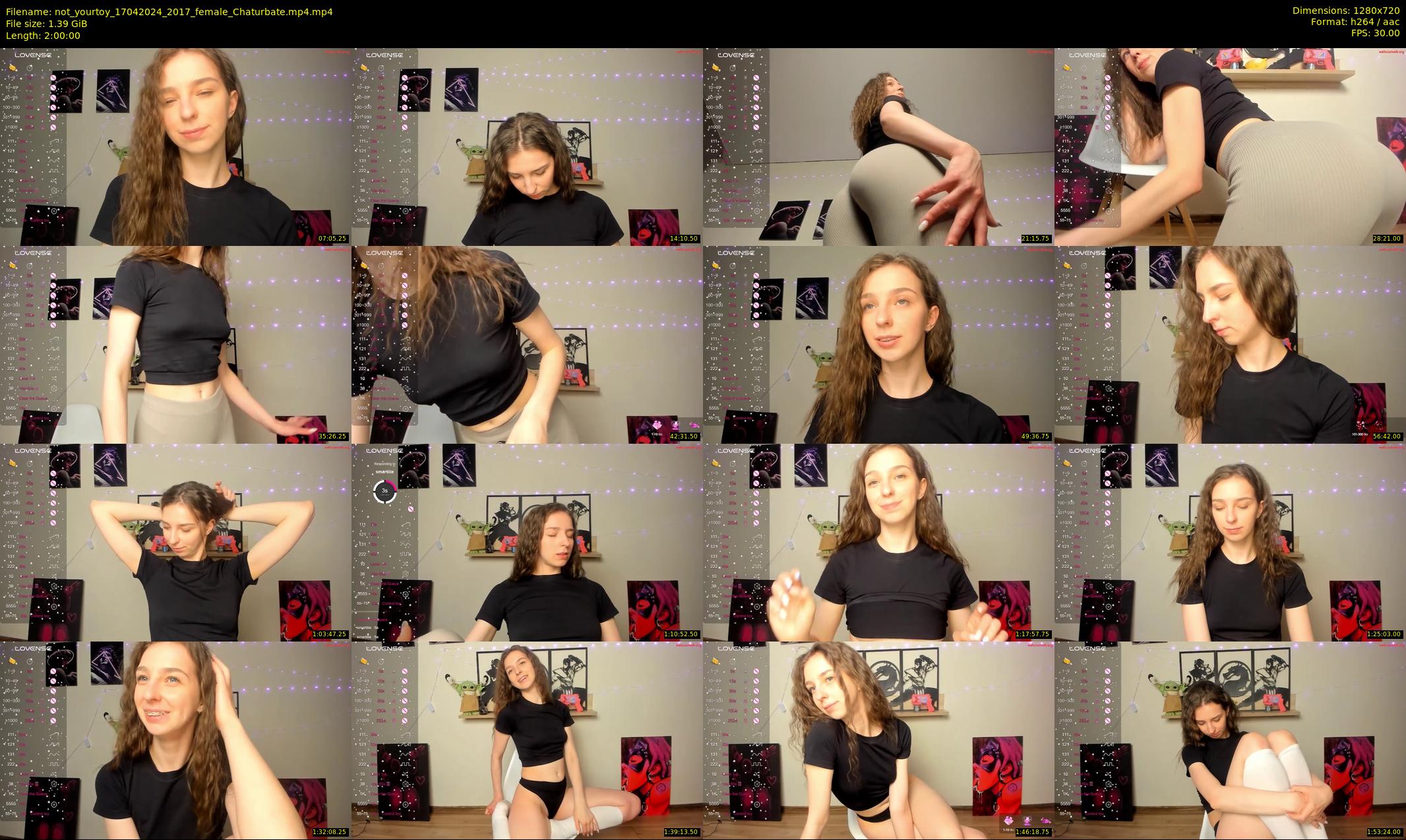 not_yourtoy — 120 minute Chaturbate female cam show recording, 720p, Apr 17, 2024