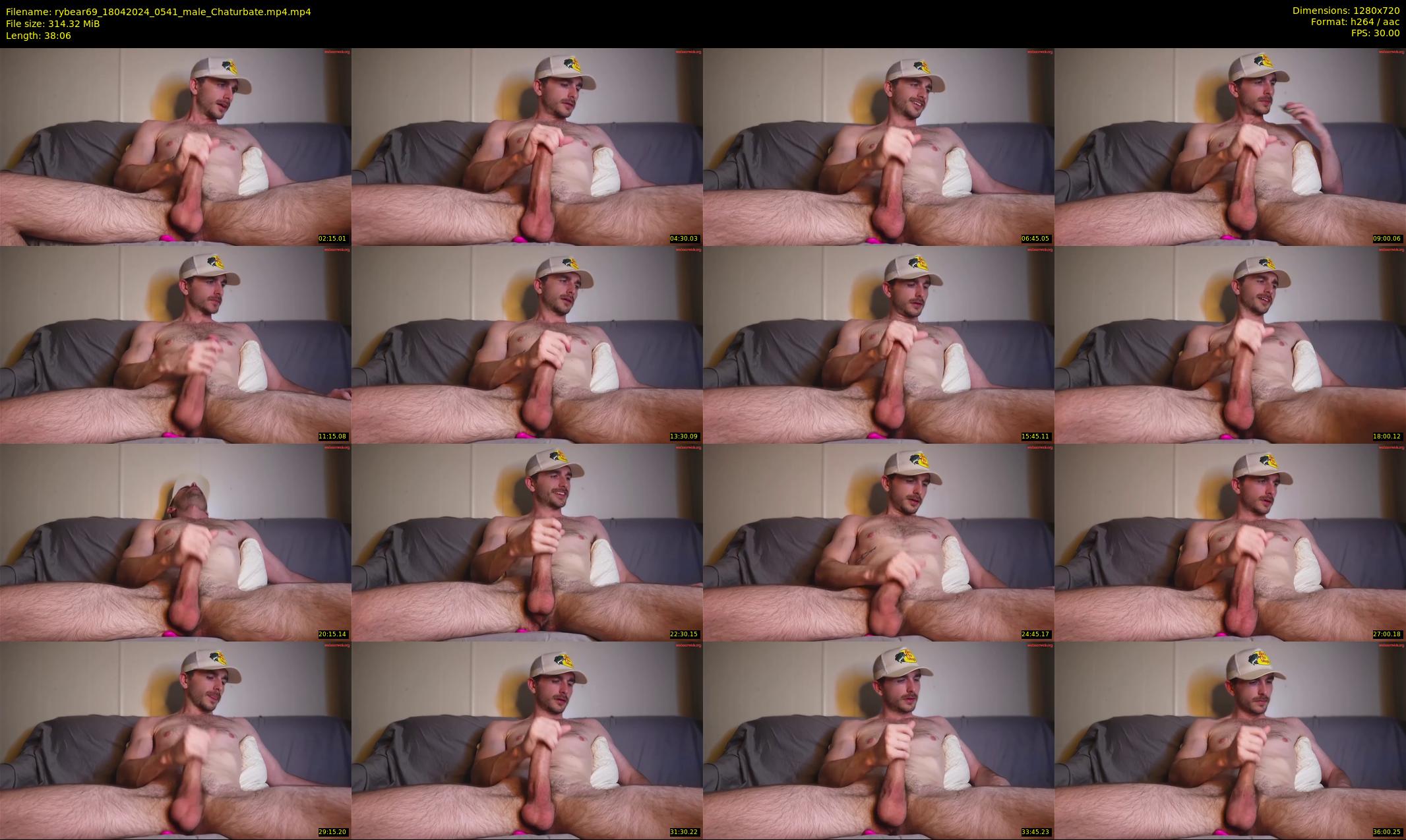 rybear69 — 39 minute Chaturbate male cam show recording, 720p, Apr 18, 2024