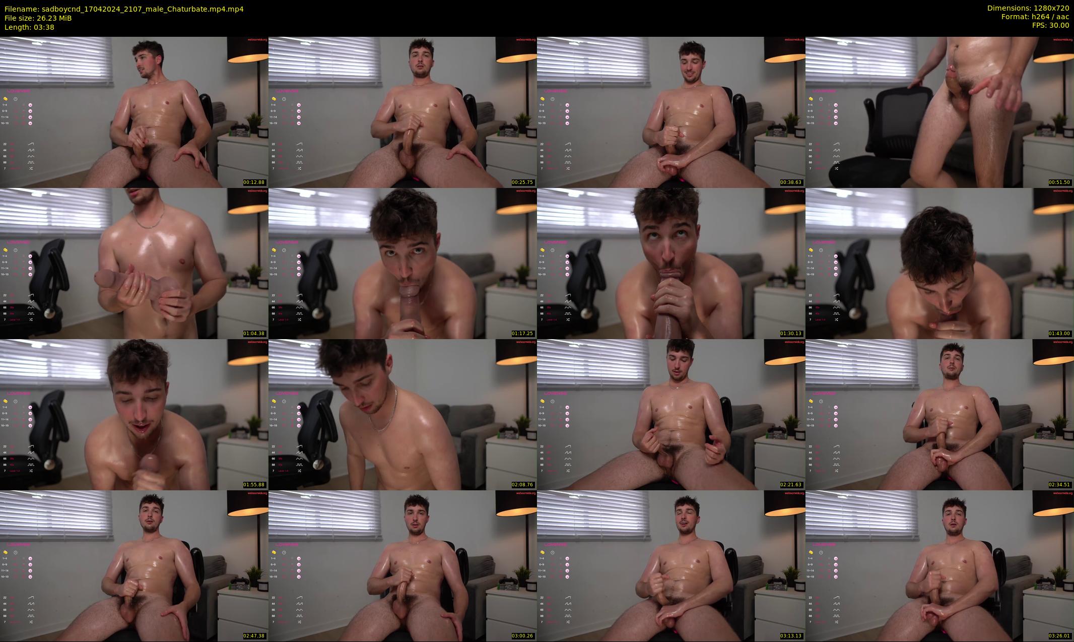 sadboycnd — 4 minute Chaturbate male cam show recording, 720p, Apr 17, 2024