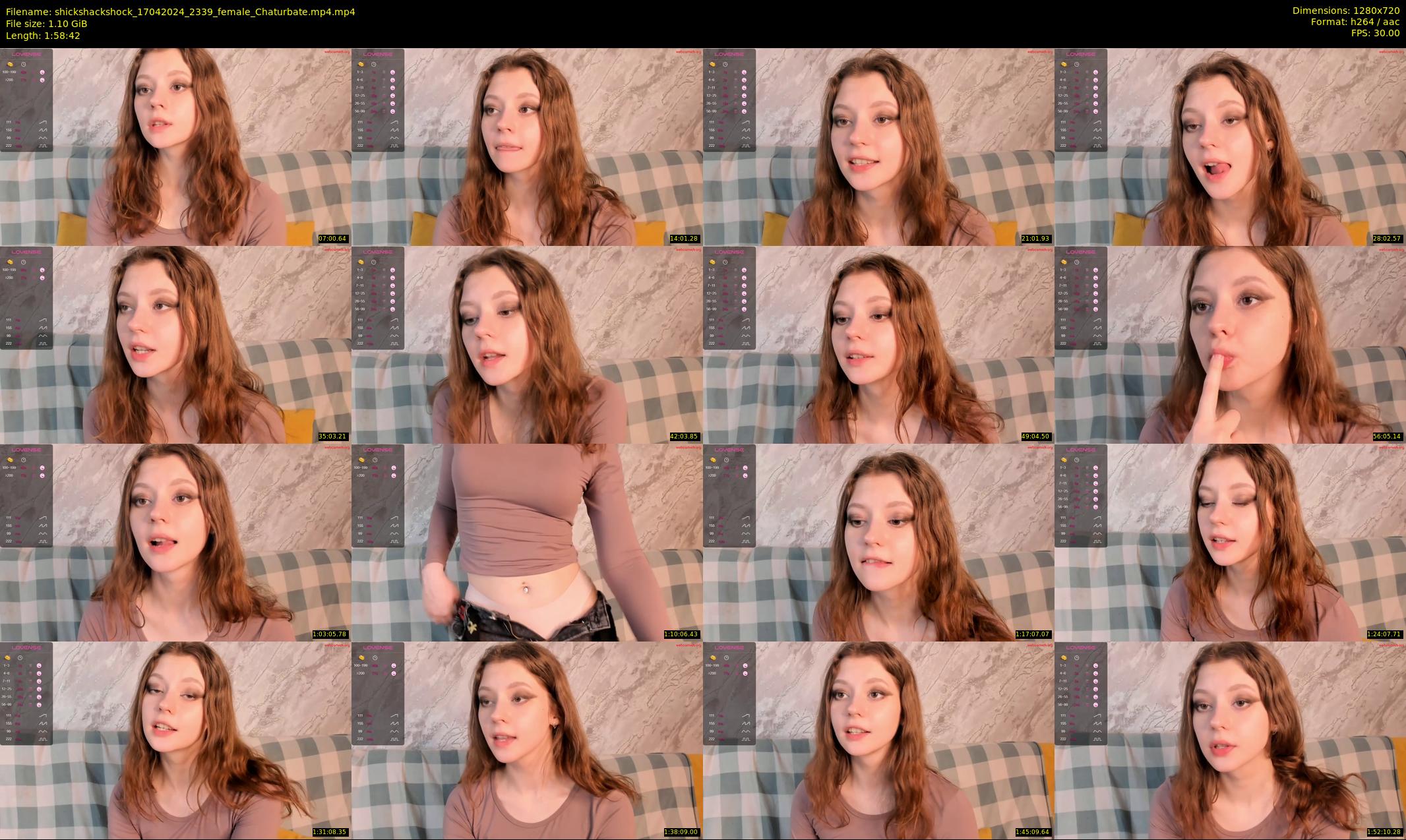 shickshackshock — 119 minute Chaturbate female cam show recording, 720p, Apr 17, 2024