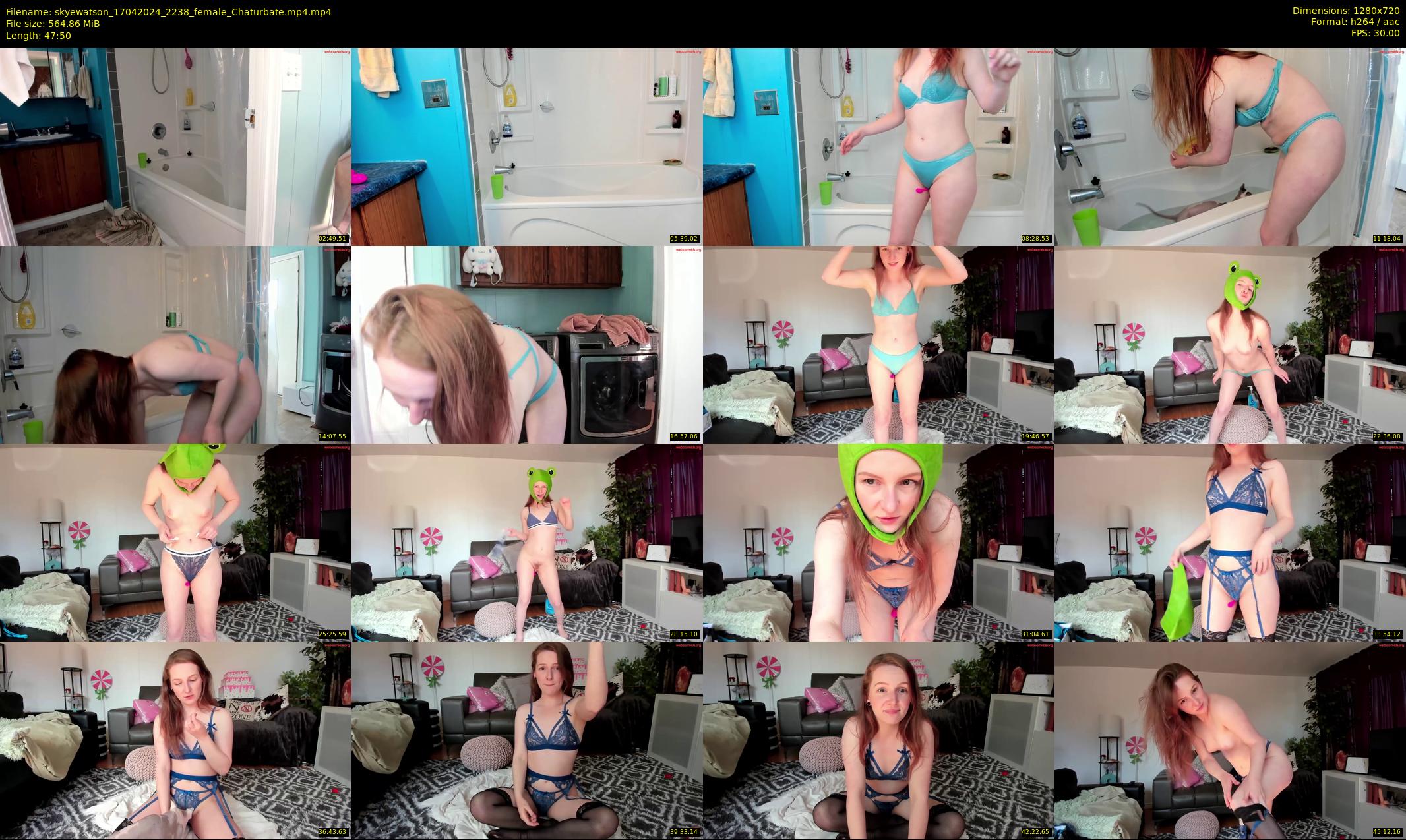 skyewatson — 48 minute Chaturbate female cam show recording, 720p, Apr 17, 2024