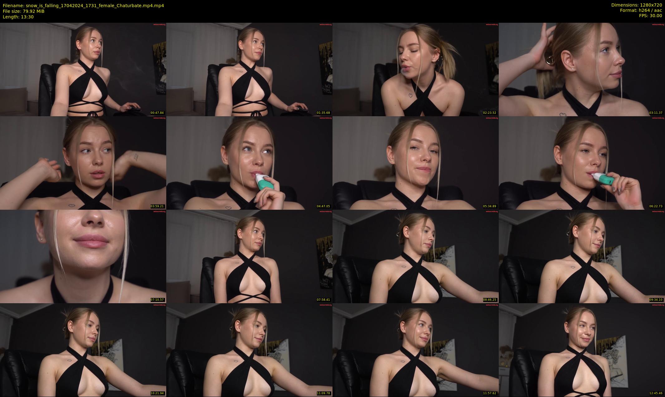 snow_is_falling — 14 minute Chaturbate female cam show recording, 720p, Apr 17, 2024
