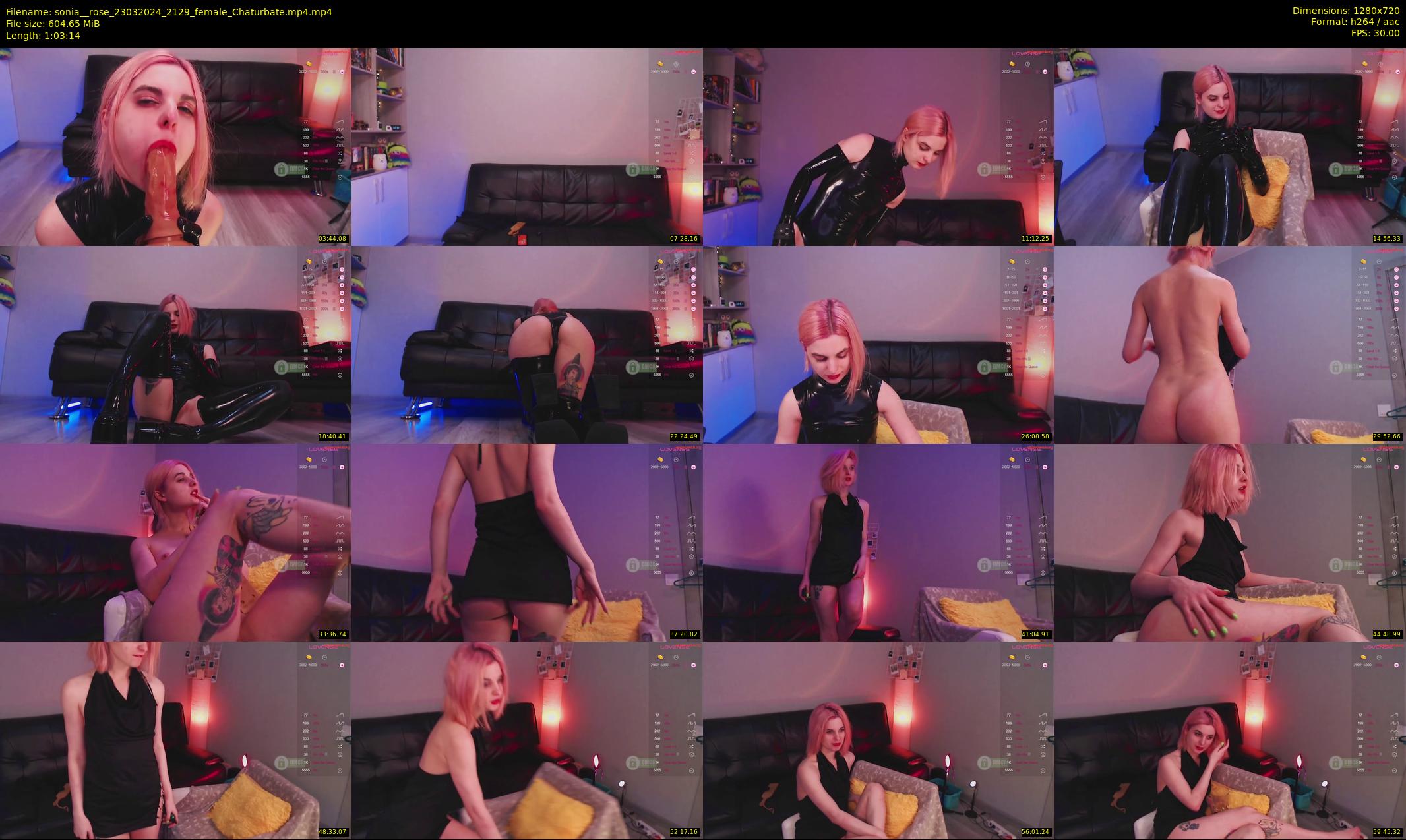sonia__rose — 64 minute Chaturbate female cam show recording, 720p, Mar 23, 2024