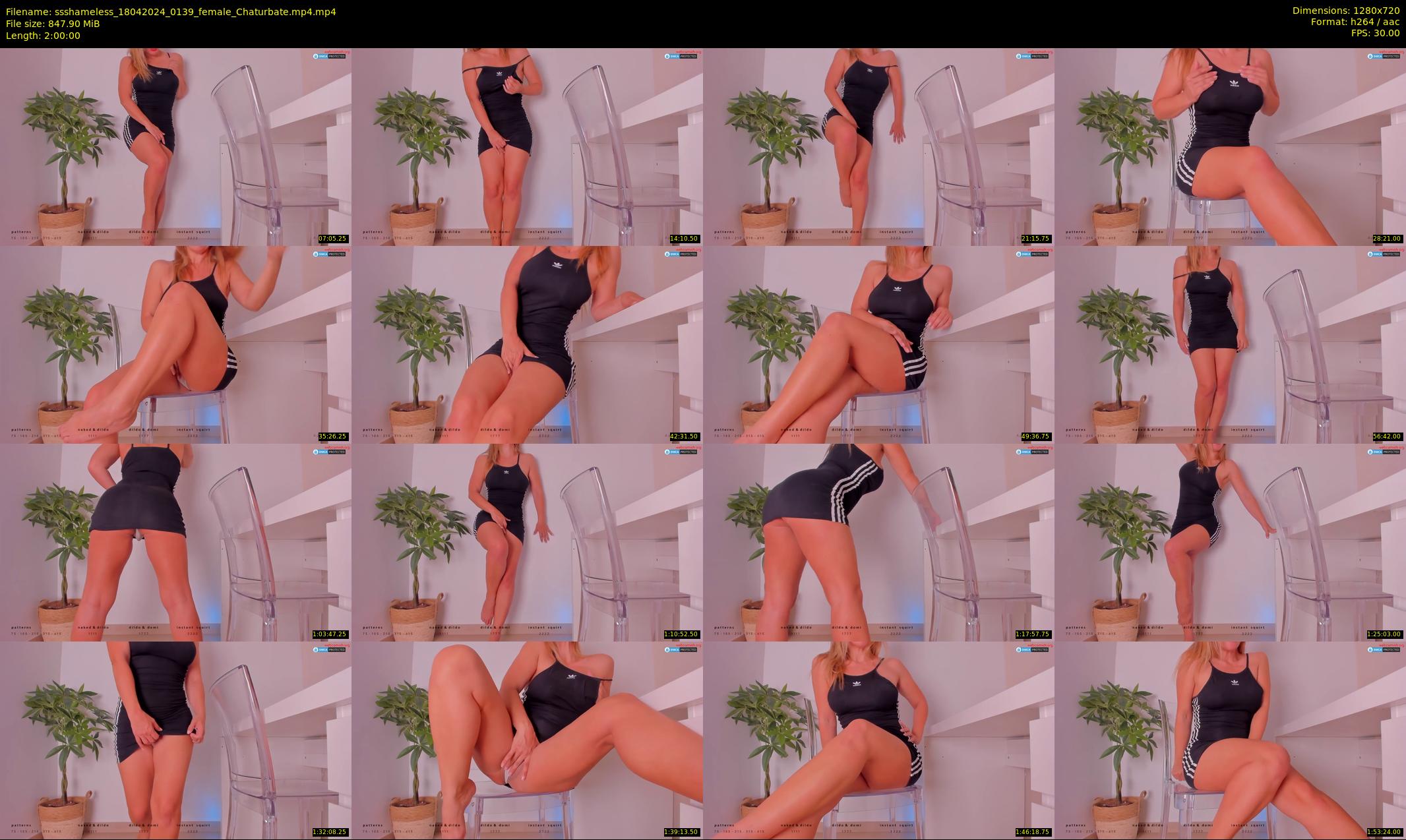 ssshameless — 120 minute Chaturbate female cam show recording, 720p, Apr 18, 2024