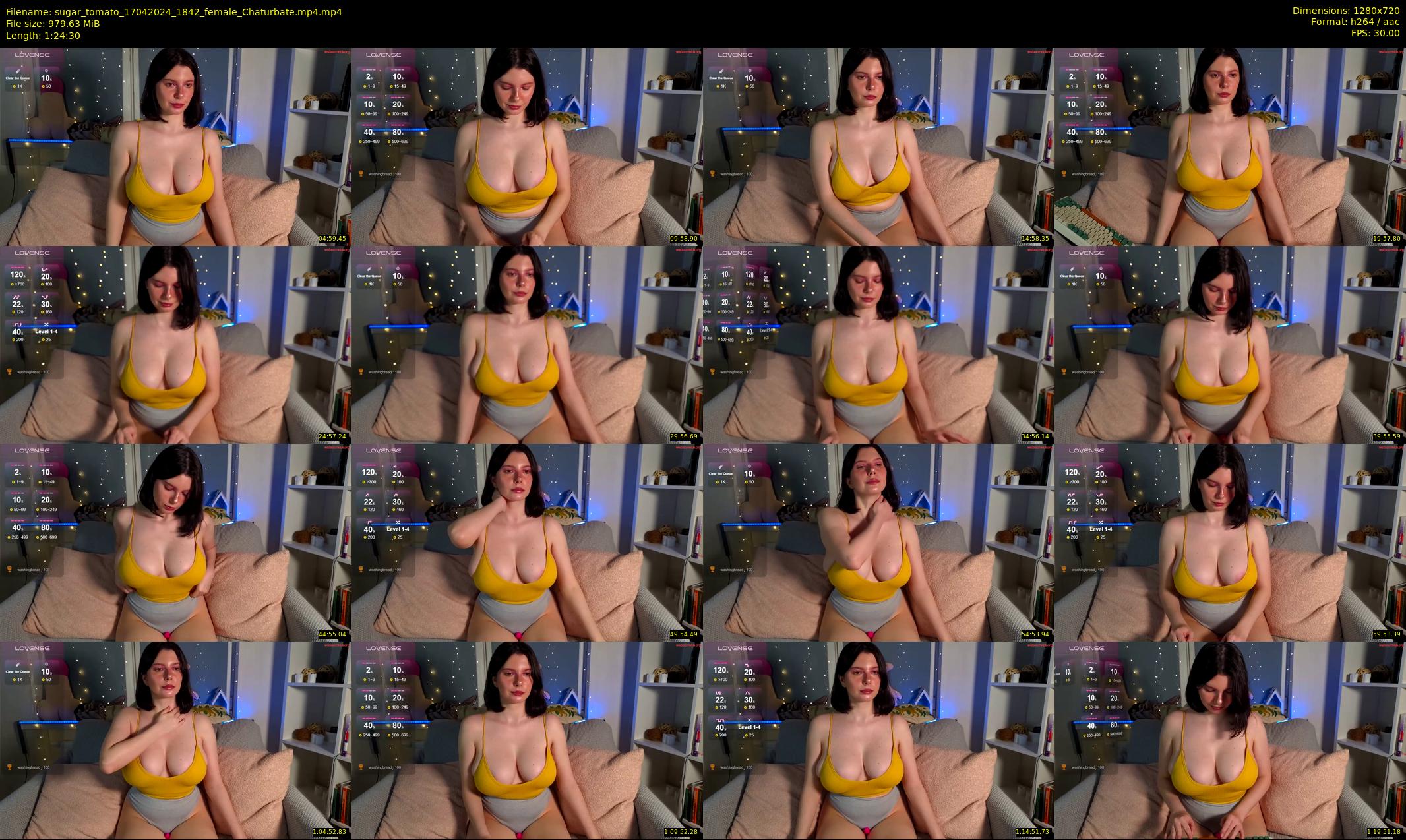 sugar_tomato — 85 minute Chaturbate female cam show recording, 720p, Apr 17, 2024