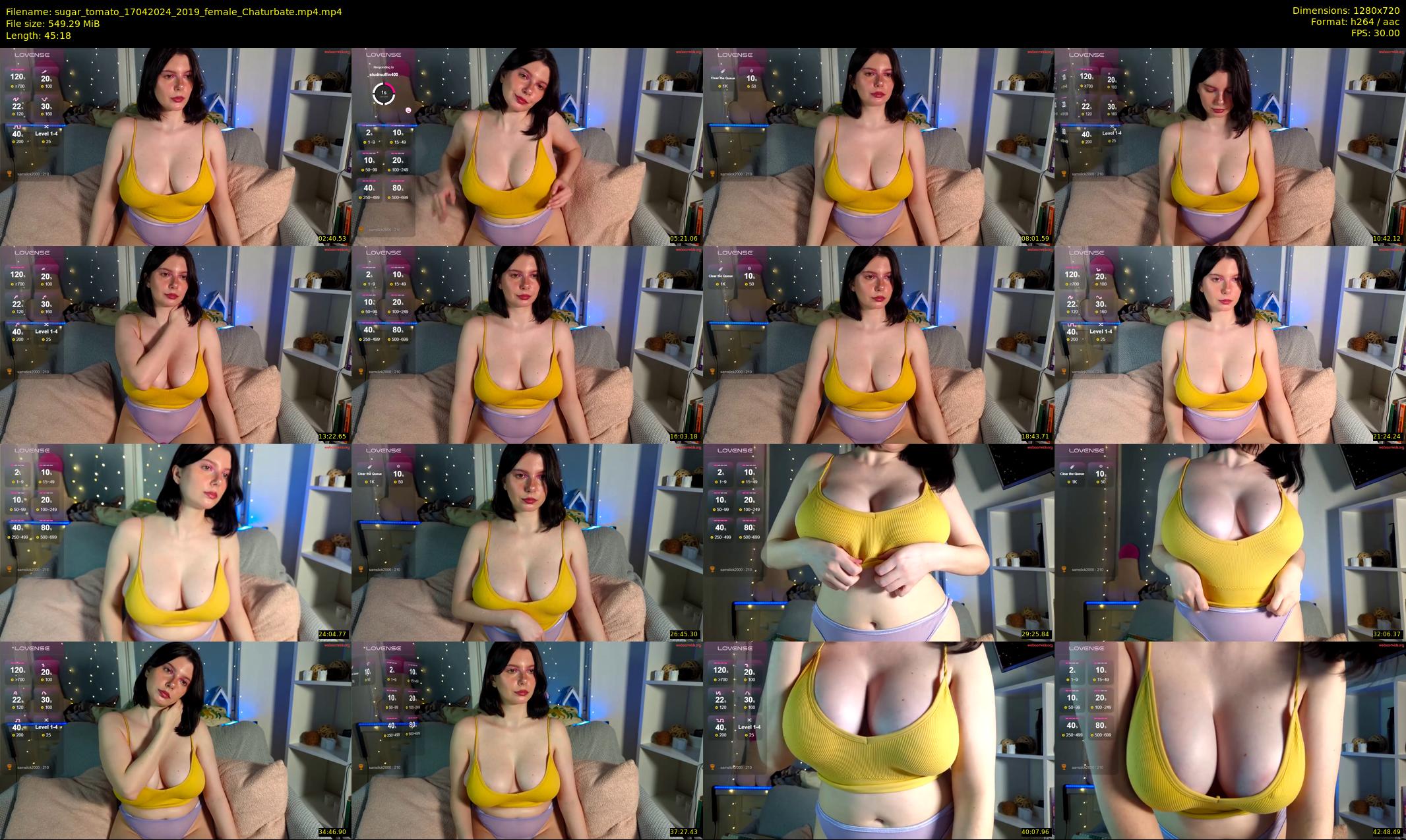 sugar_tomato — 46 minute Chaturbate female cam show recording, 720p, Apr 17, 2024
