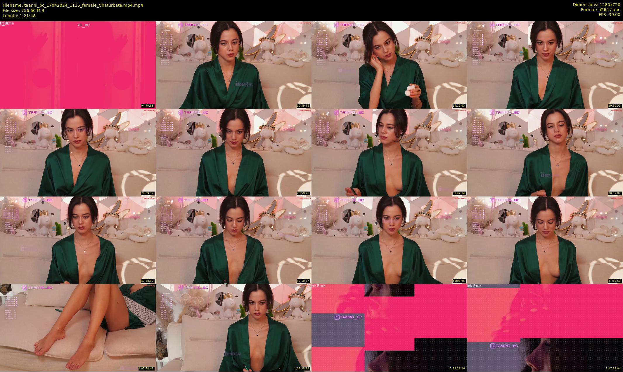taanni_bc — 82 minute Chaturbate female cam show recording, 720p, Apr 17, 2024