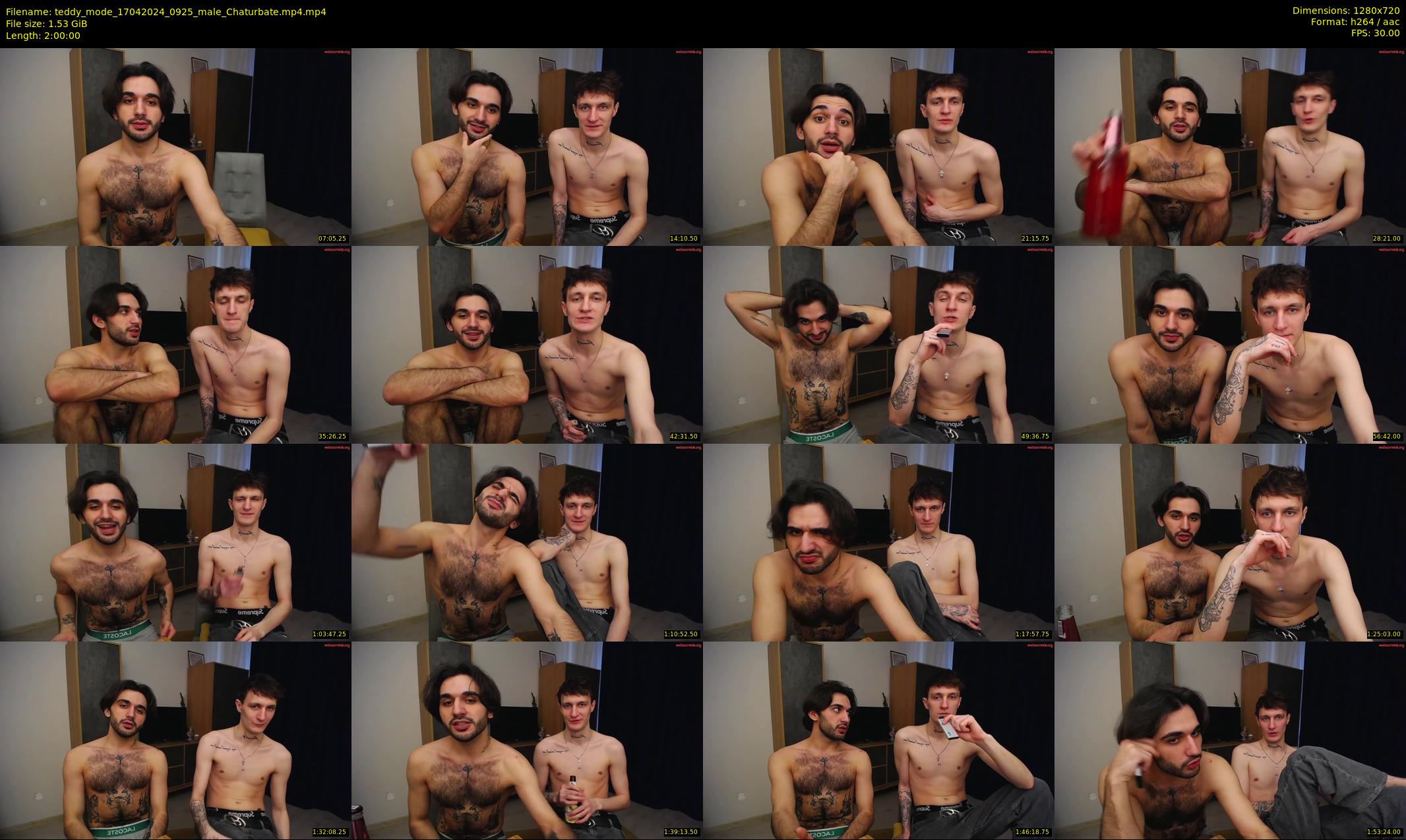 teddy_mode — 120 minute Chaturbate couple cam show recording, 720p, Apr 17, 2024