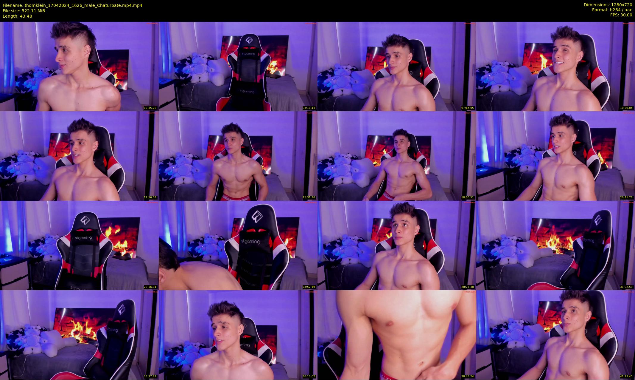 thomklein — 44 minute Chaturbate male cam show recording, 720p, Apr 17, 2024