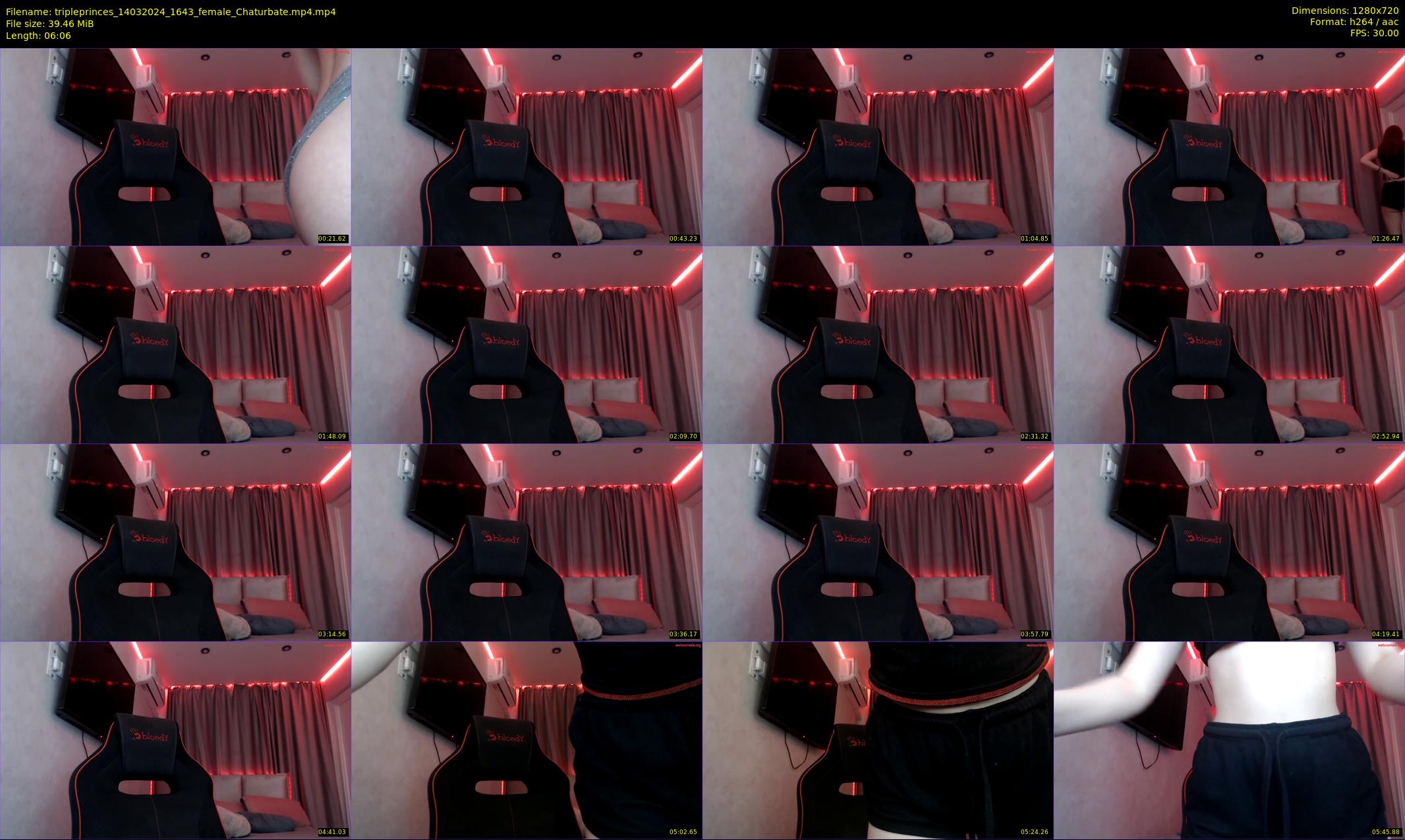 tripleprinces — 7 minute Chaturbate female cam show recording, 720p, Mar 14, 2024
