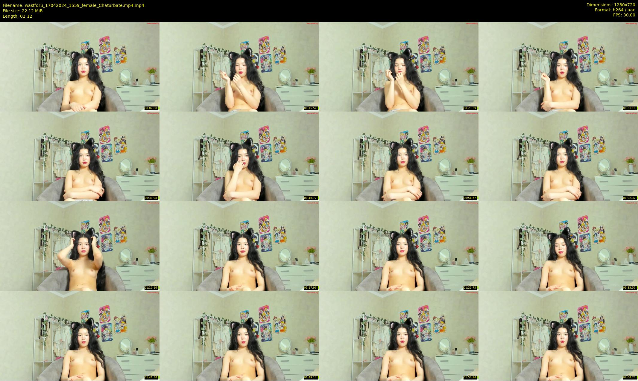 wastforu — 3 minute Chaturbate female cam show recording, 720p, Apr 17, 2024