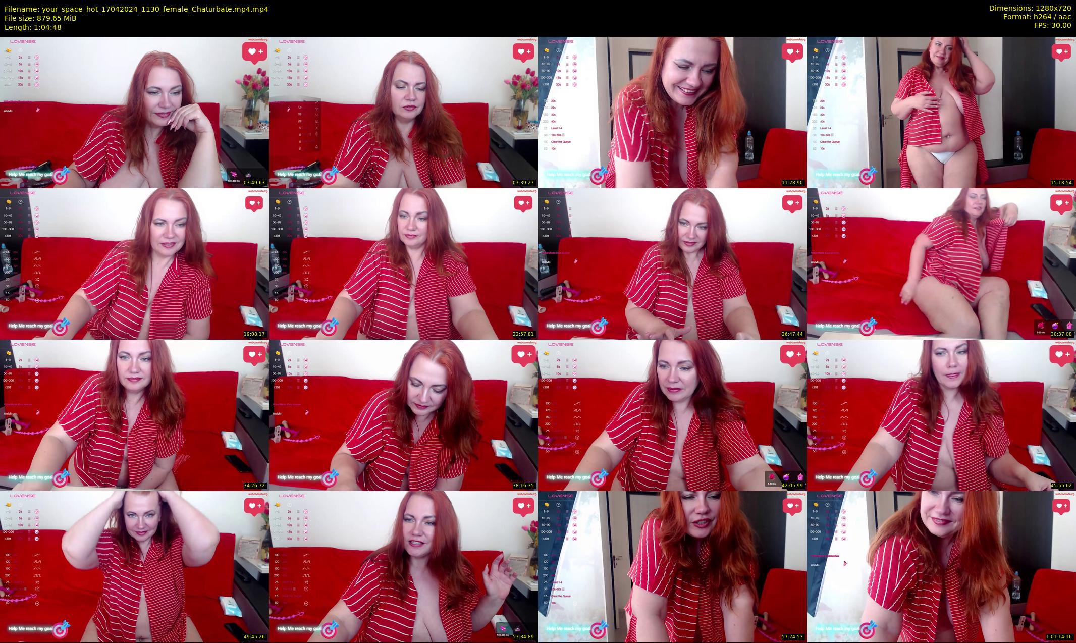 your_space_hot — 65 minute Chaturbate female cam show recording, 720p, Apr 17, 2024