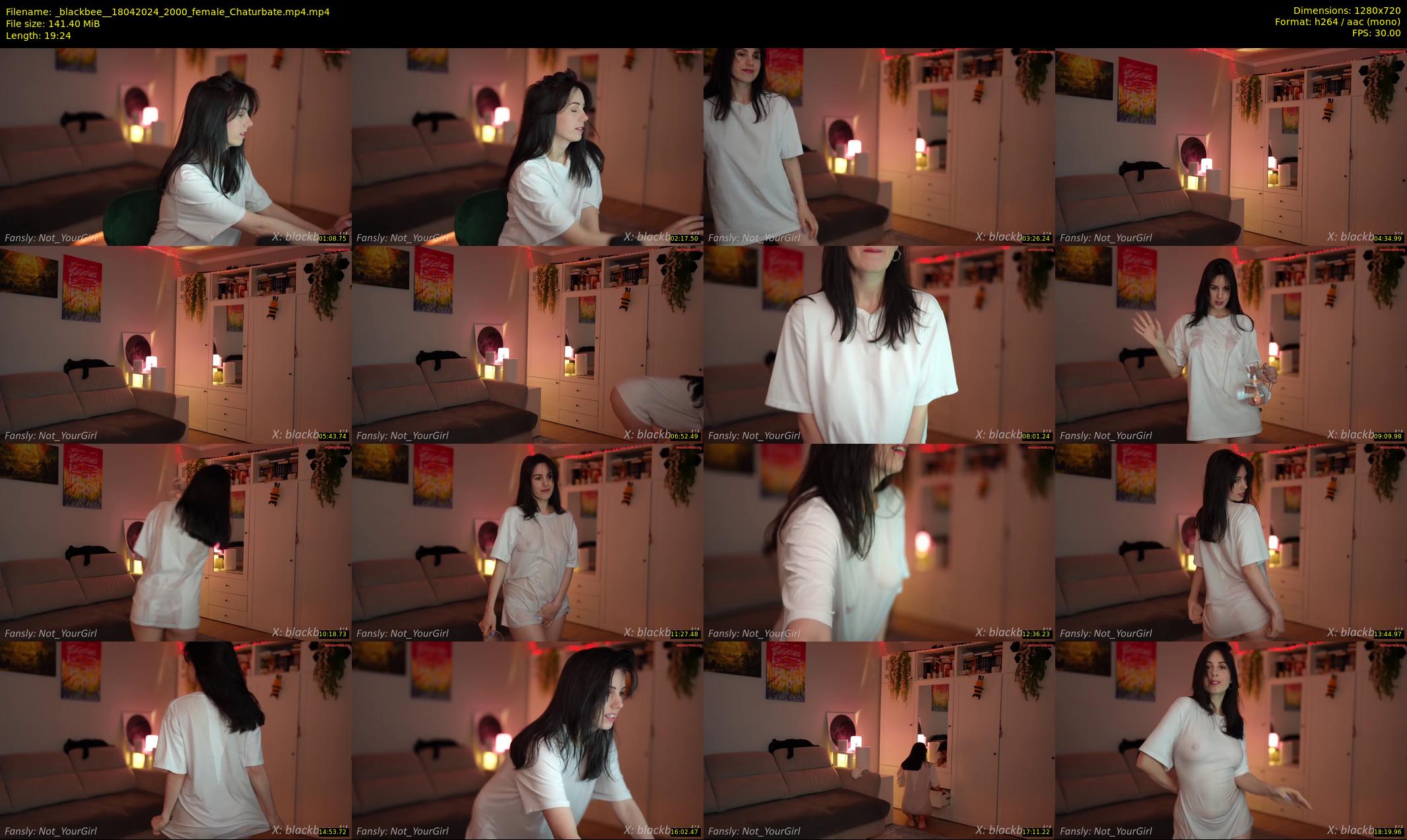 _blackbee_ — 20 minute Chaturbate female cam show recording, 720p, Apr 18, 2024