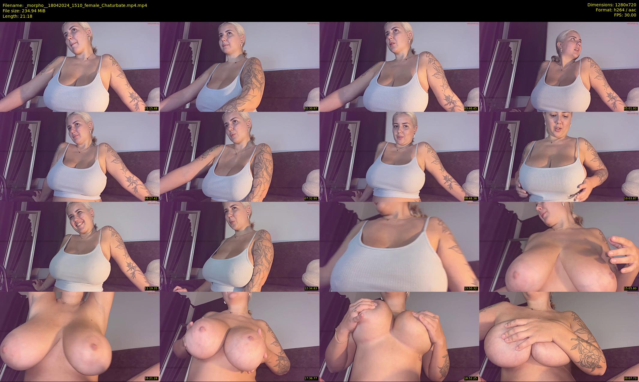 _morpho_ — 22 minute Chaturbate female cam show recording, 720p, Apr 18, 2024