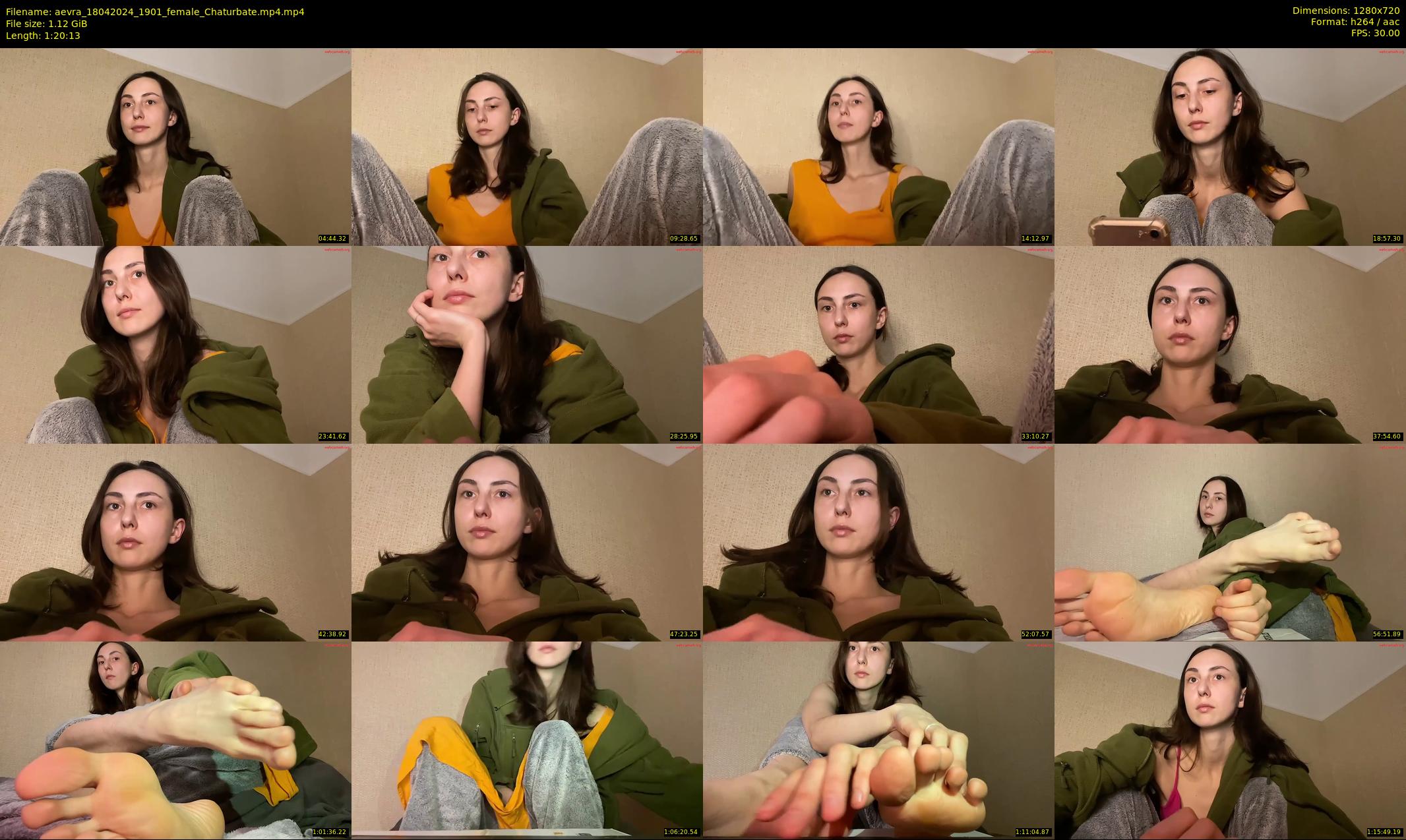 aevra — 81 minute Chaturbate female cam show recording, 720p, Apr 18, 2024