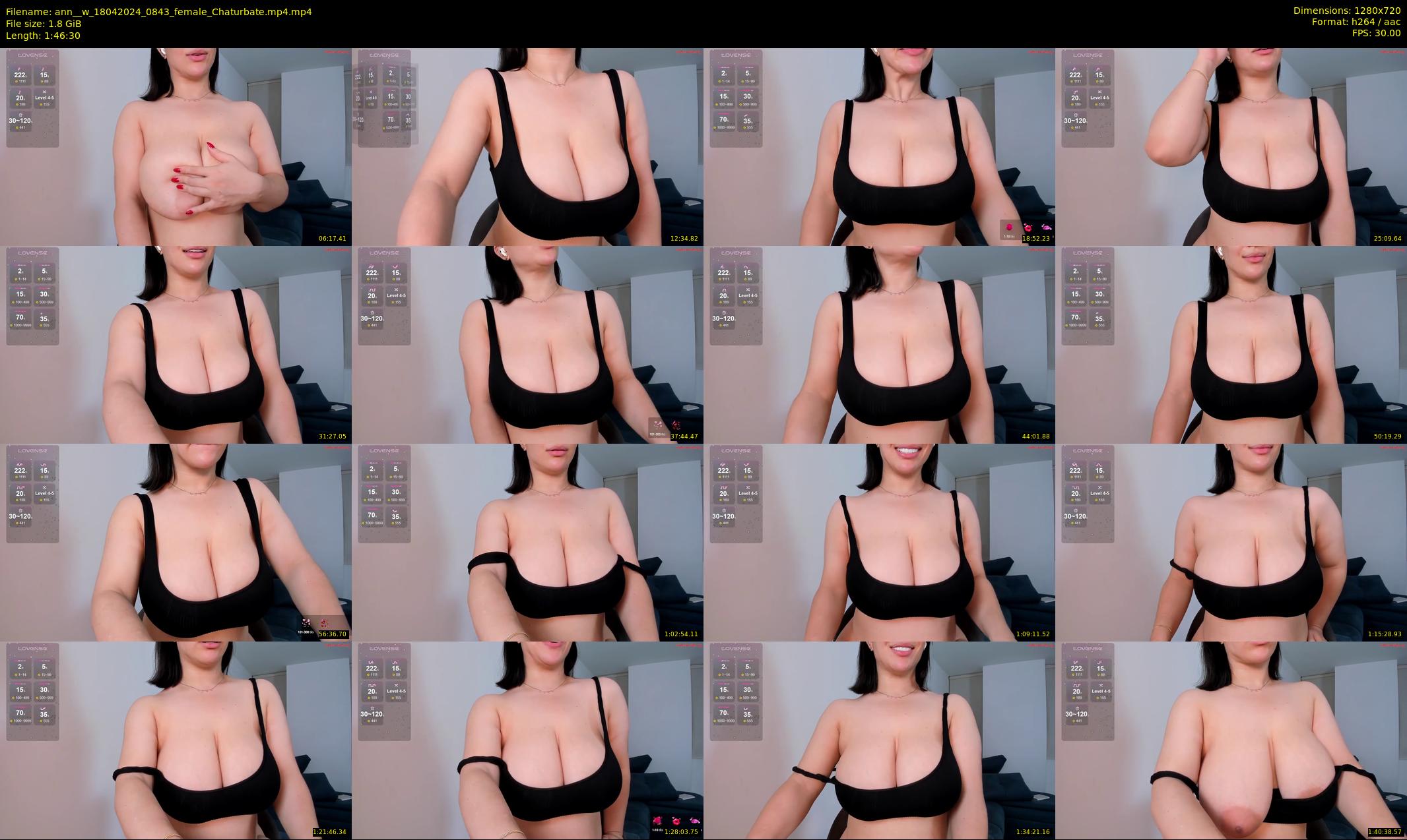 ann__w — 107 minute Chaturbate female cam show recording, 720p, Apr 18, 2024